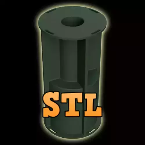 Smugglers Run Round Casing Prop STL Inspired by Star Wars 3D print model