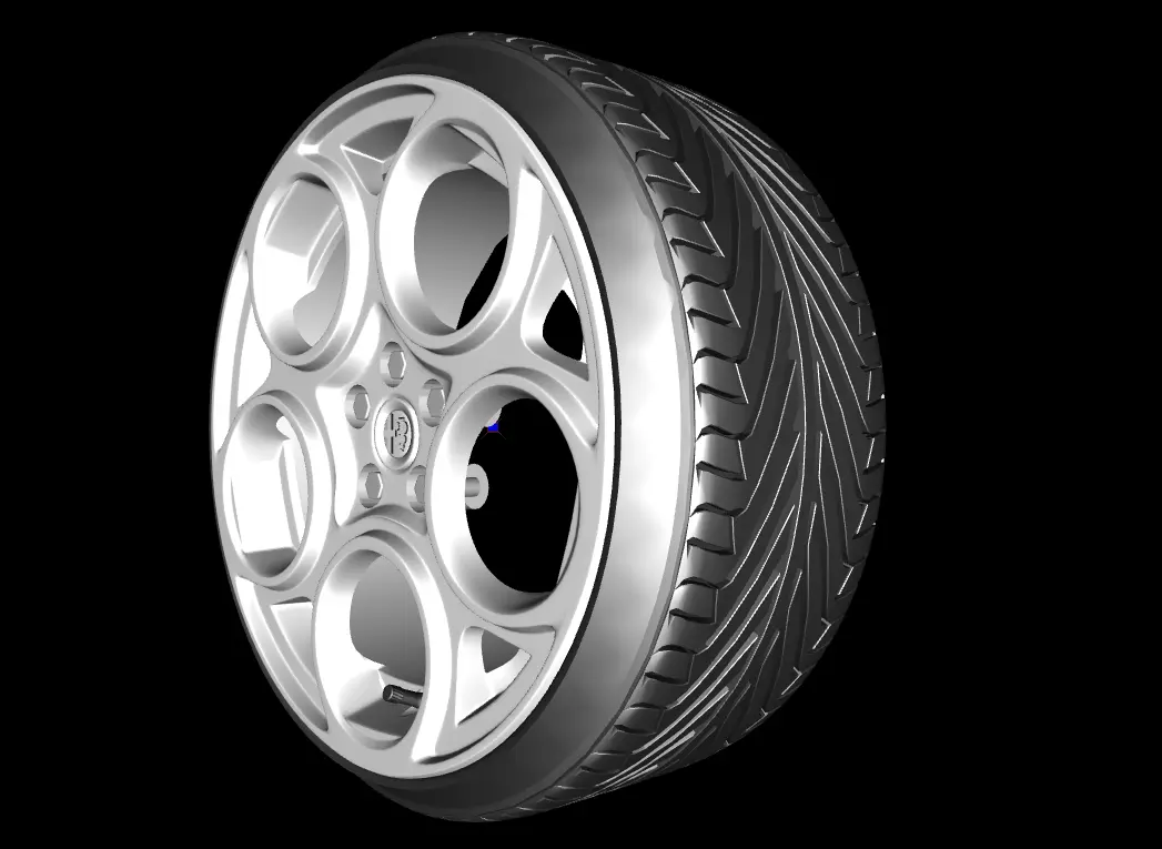 RIM Alfa Romeo GTA  3D model_0