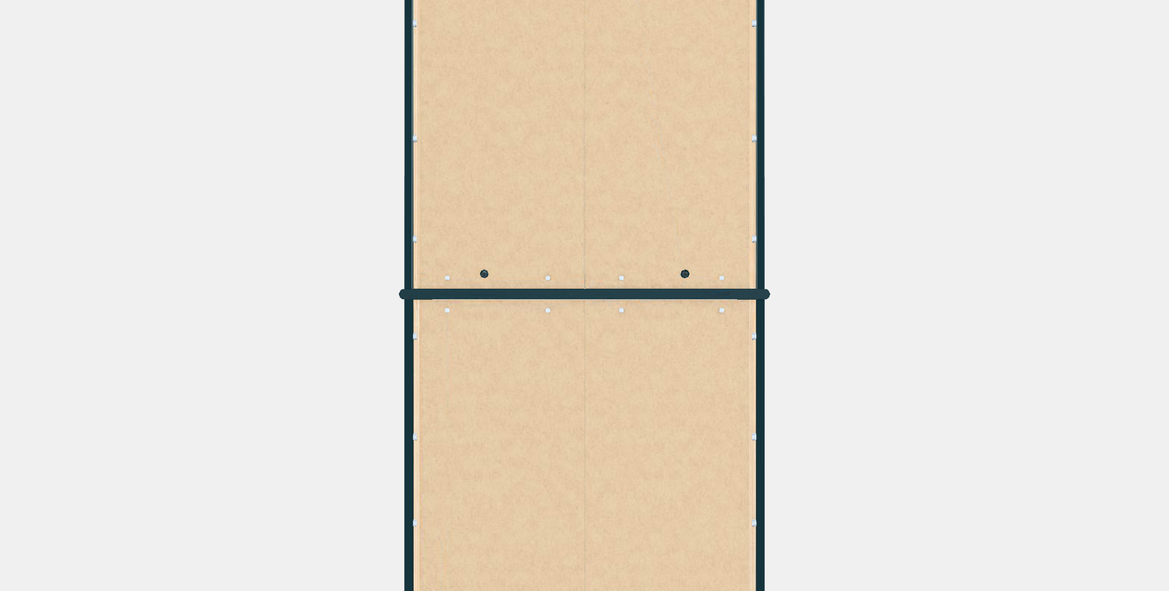 LOMMARP Cabinet with glass doors 3D model_15