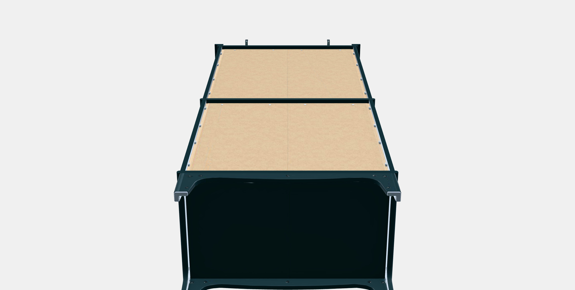 LOMMARP Cabinet with glass doors 3D model_5