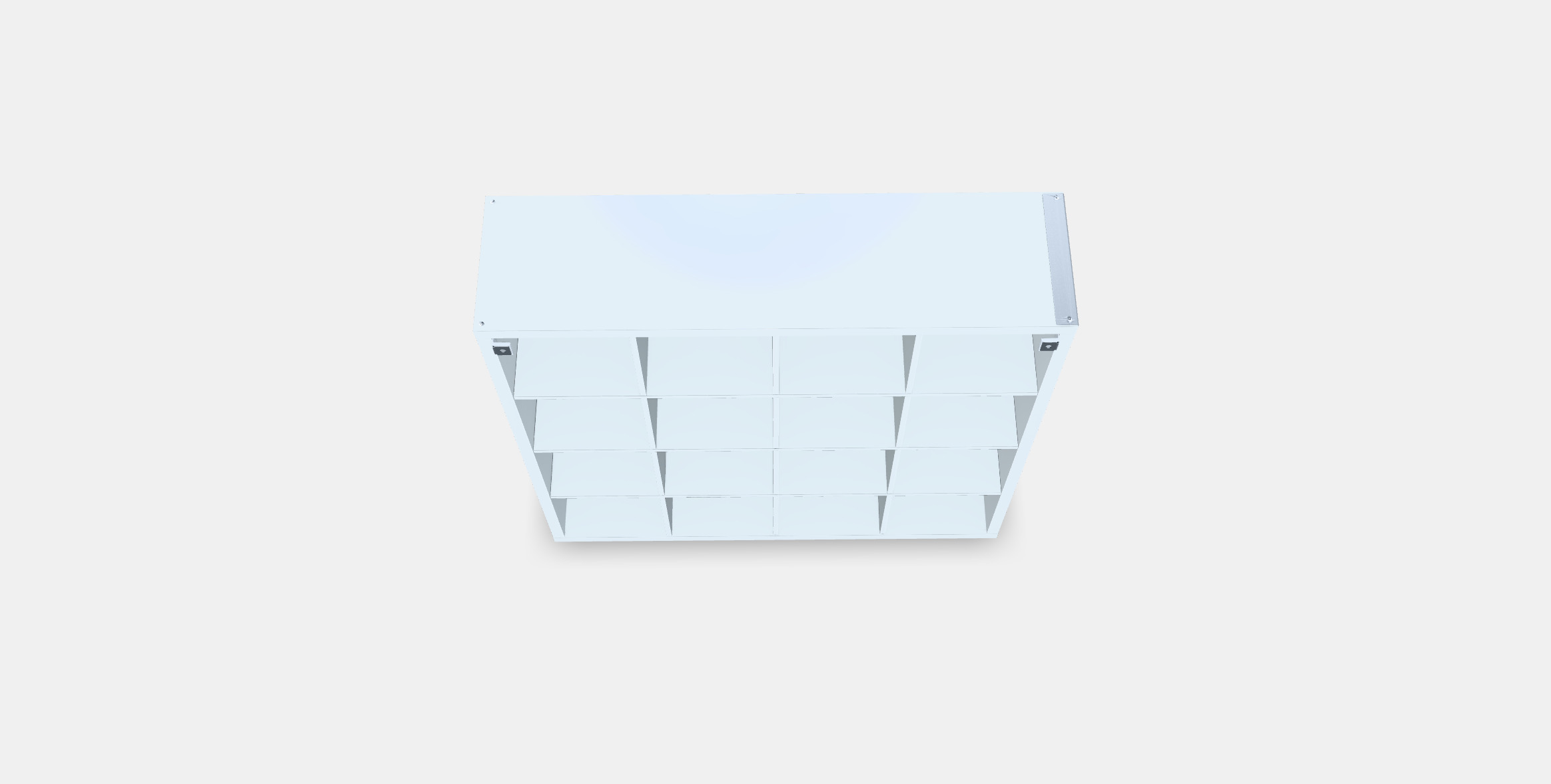 KALLAX Shelving unit 18 Low-poly 3D model_3