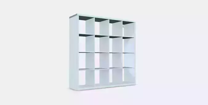 KALLAX Shelving unit 18 Low-poly 3D model