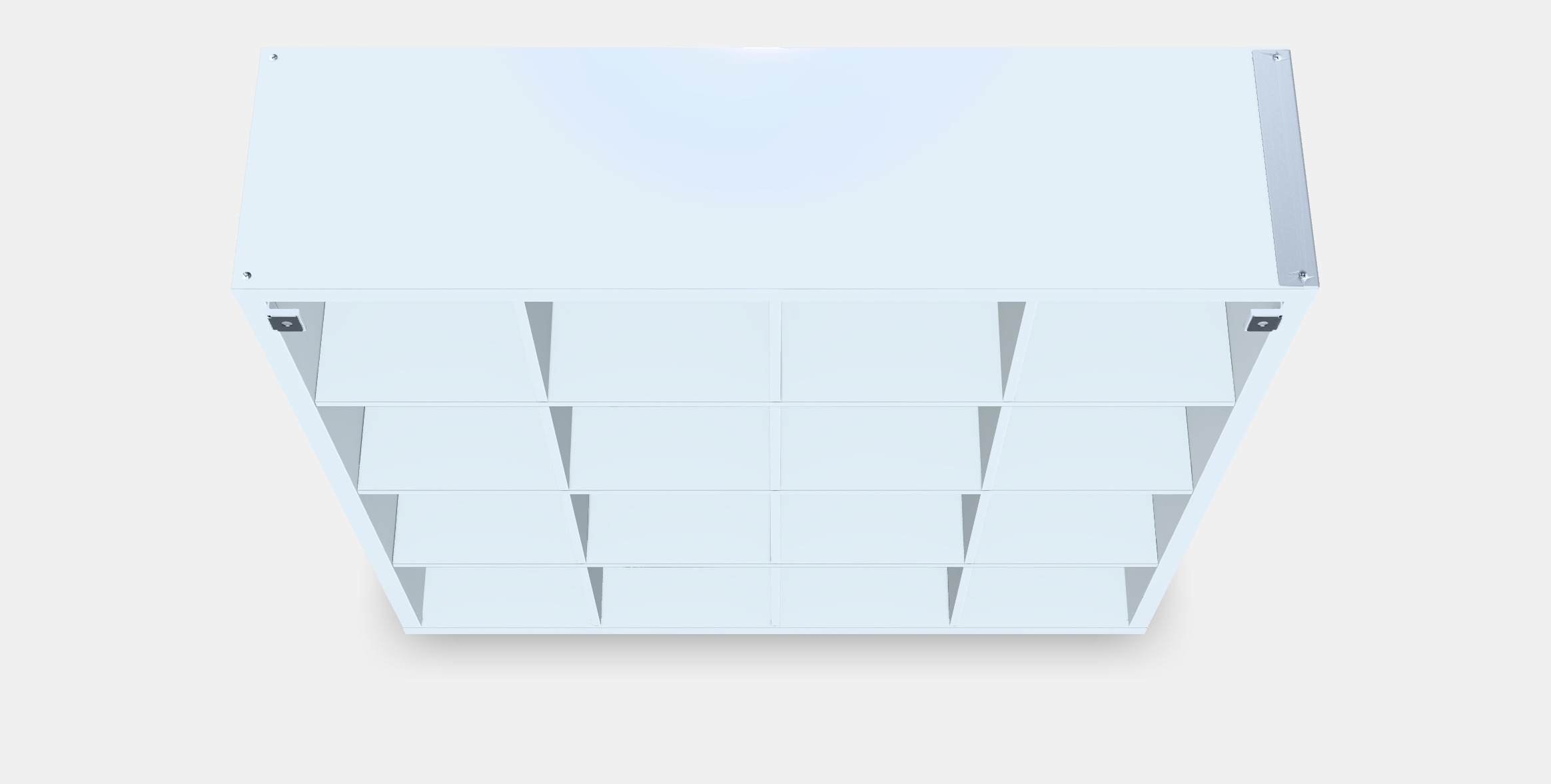 KALLAX Shelving unit 18 Low-poly 3D model_4