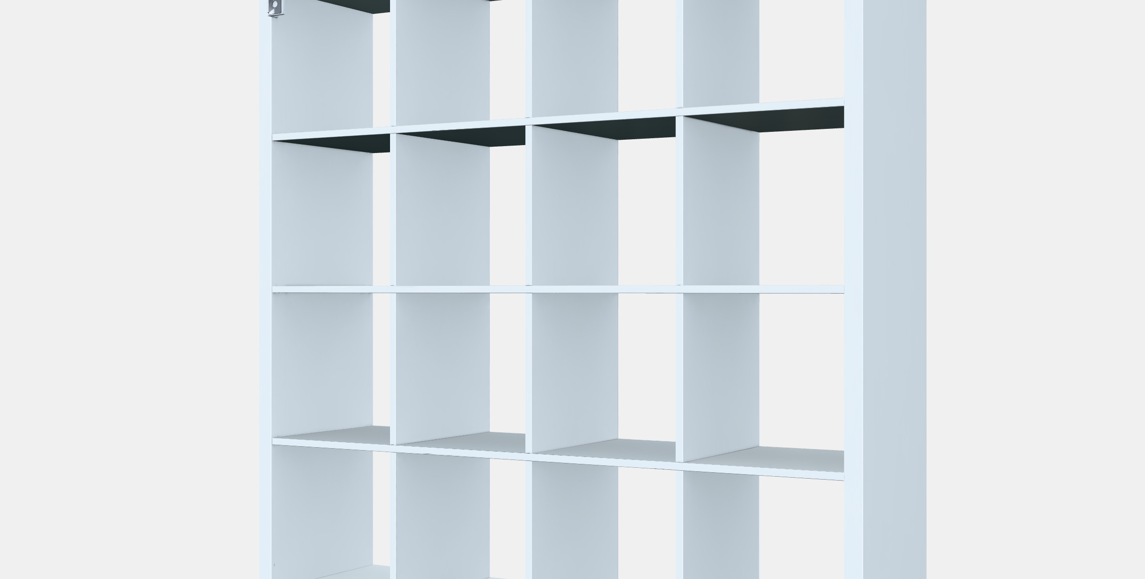 KALLAX Shelving unit 18 Low-poly 3D model_6
