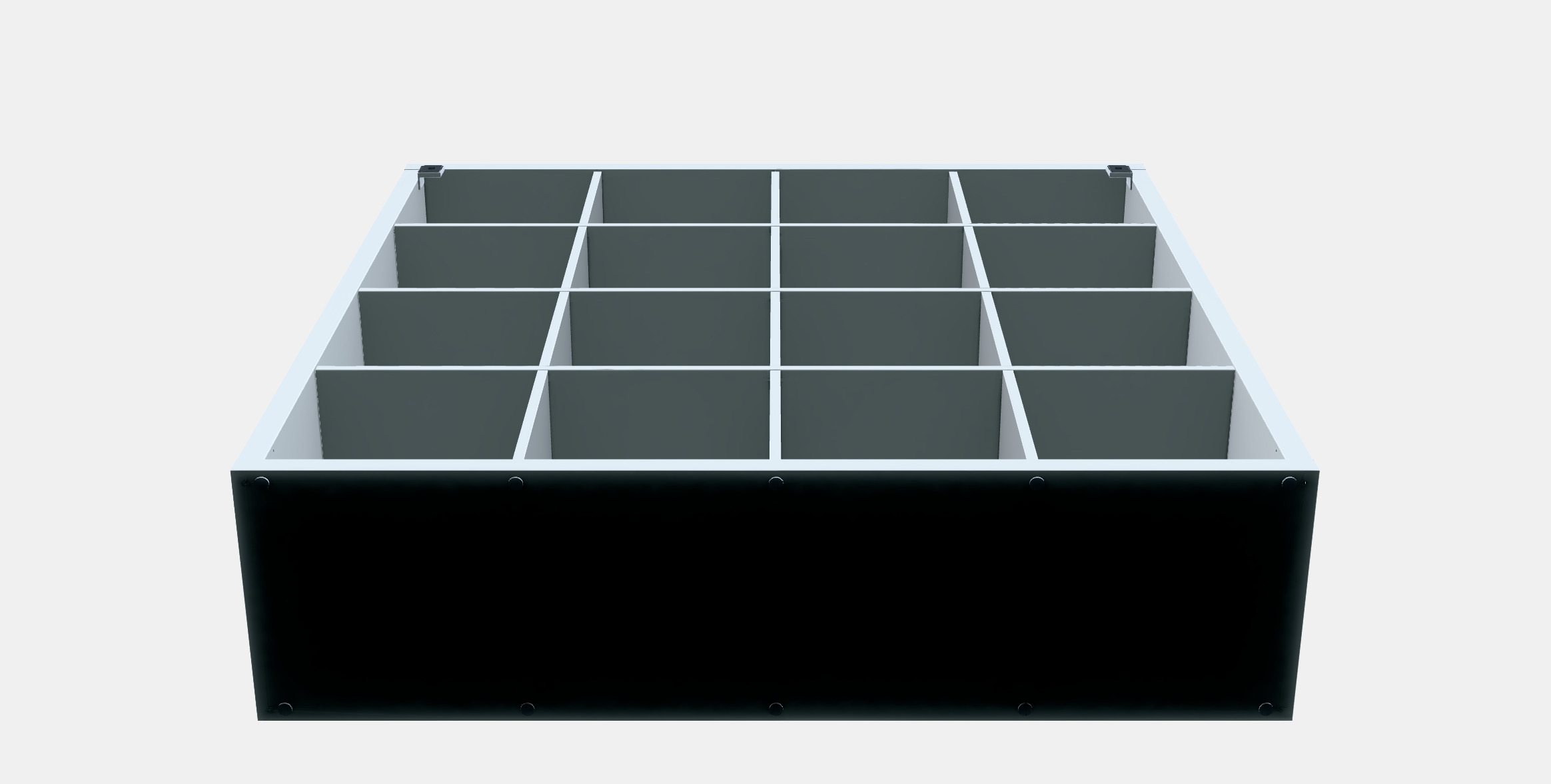 KALLAX Shelving unit 18 Low-poly 3D model_8