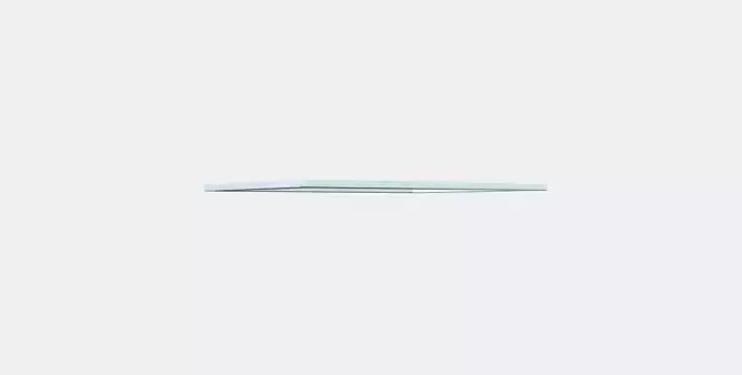 KOMPLEMENT Glass shelf Low-poly 3D model