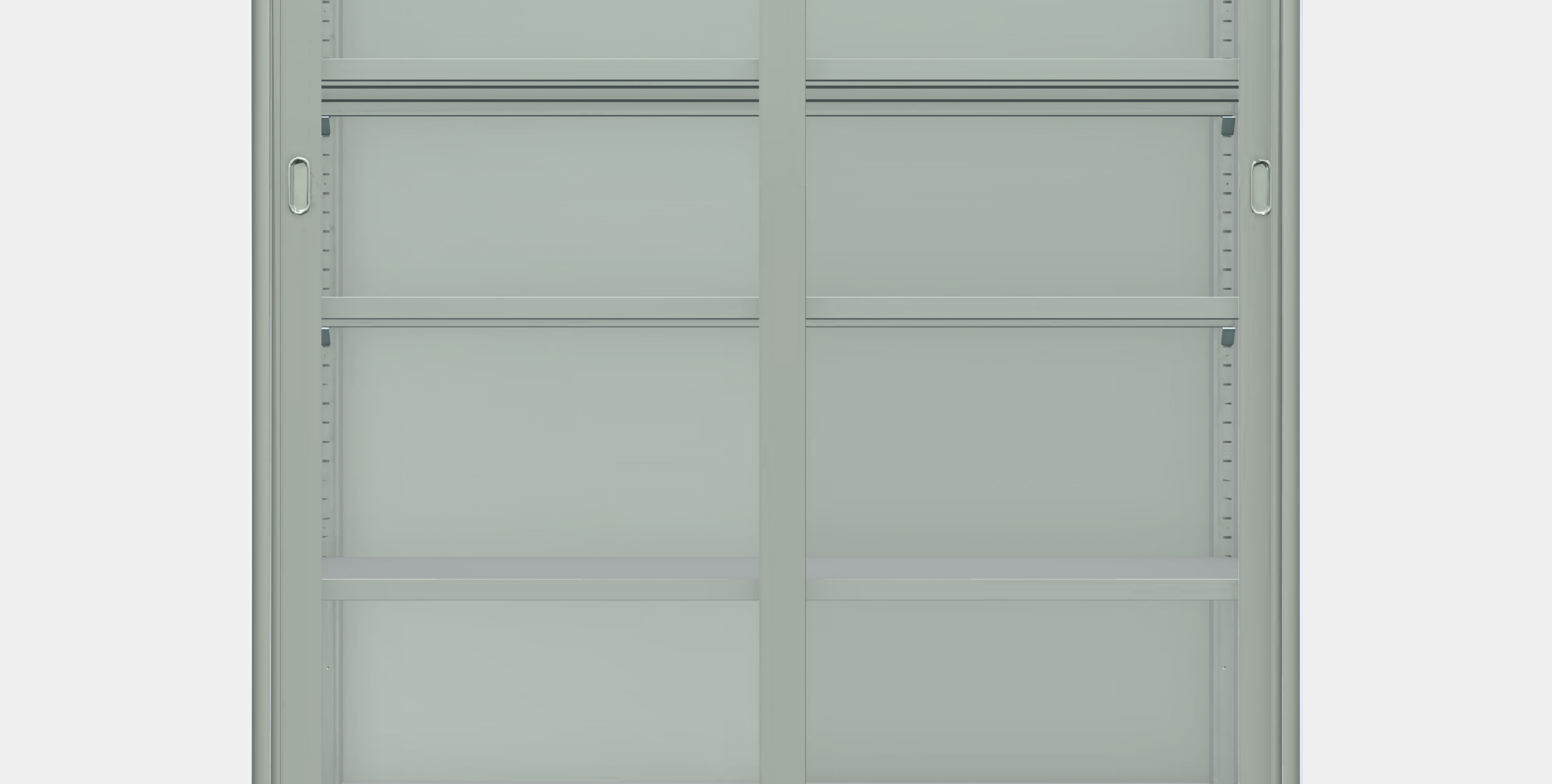 IDASEN Cabinet with sliding glass doors 3D model_12