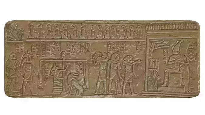 Ancient Egyptian Anubis Judgement Day Pharaoh