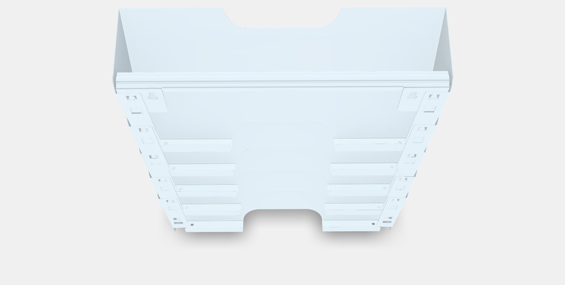 KVISSLE Wall magazine rack Low-poly 3D model_5