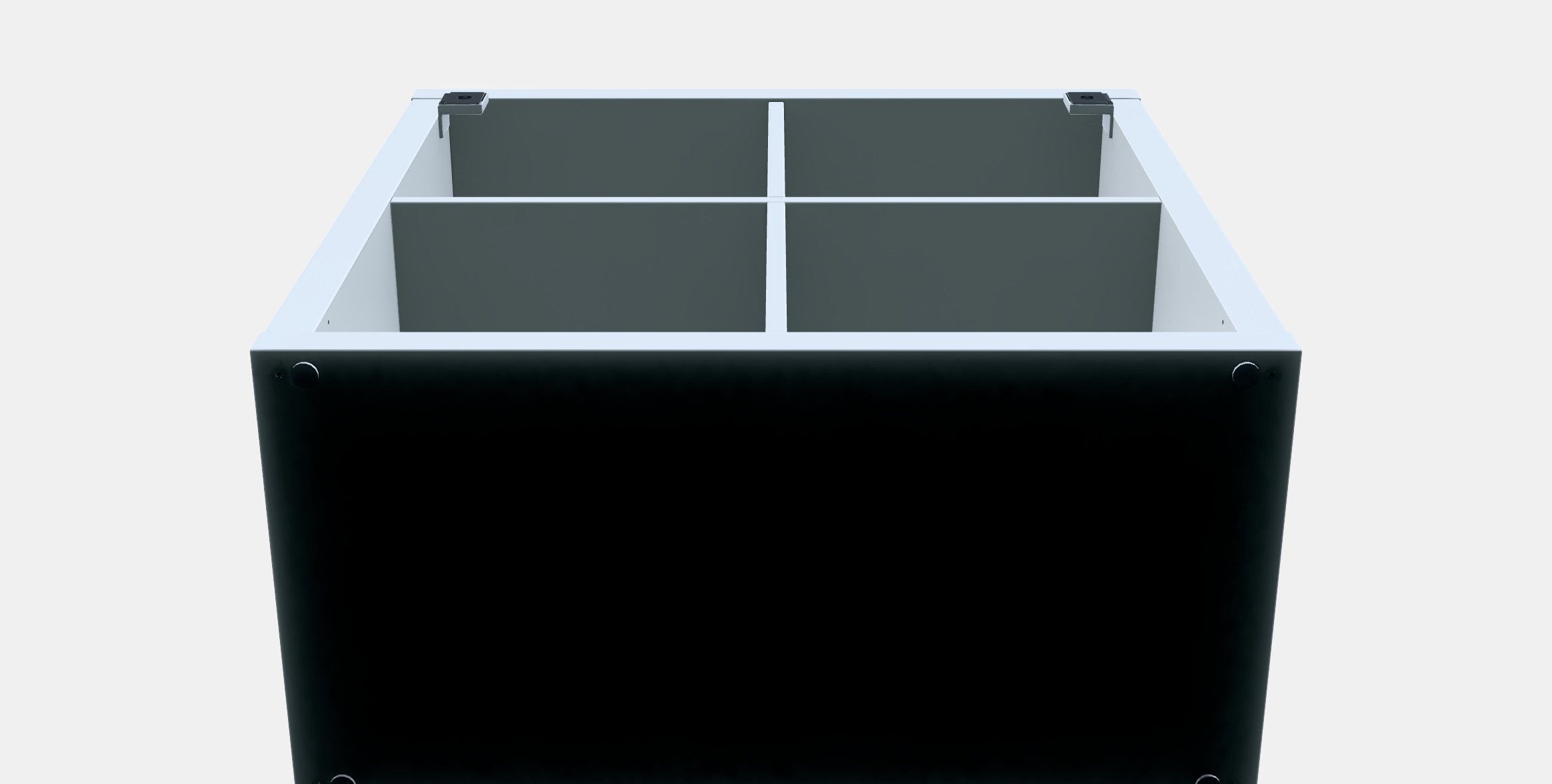 KALLAX Shelf unit Low-poly 3D model_8