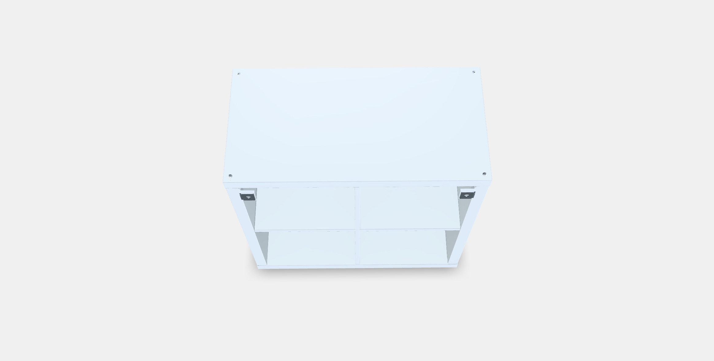 KALLAX Shelf unit Low-poly 3D model_2