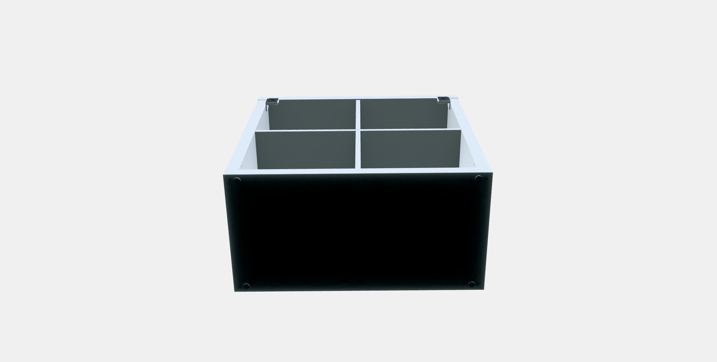 KALLAX Shelf unit Low-poly 3D model_6