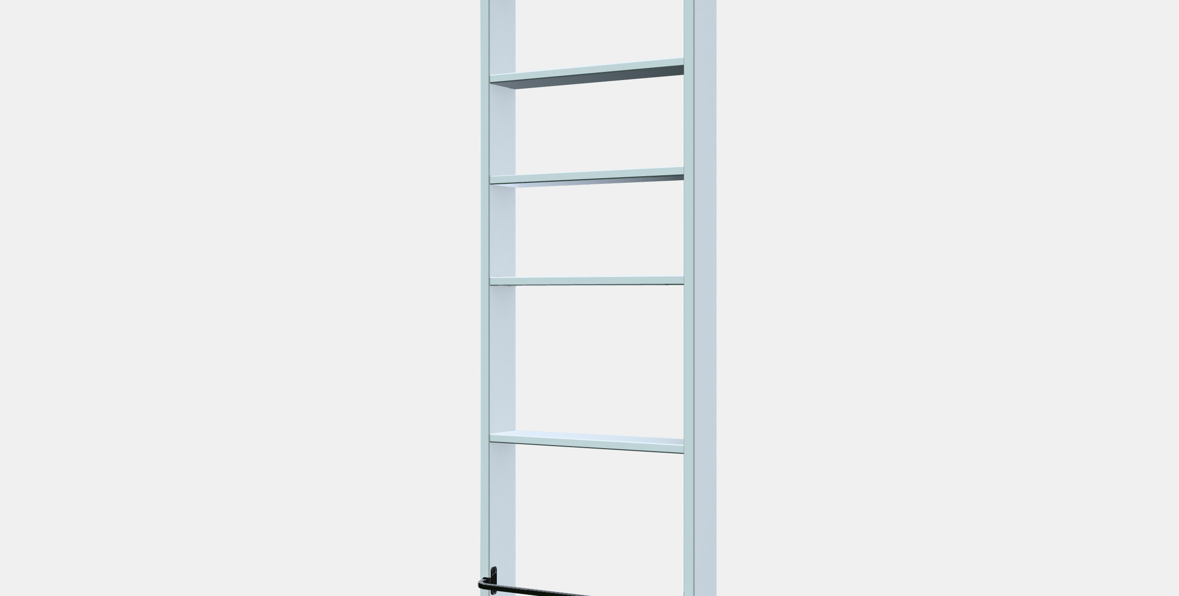 HEMNES Wall shelf 3D model_13