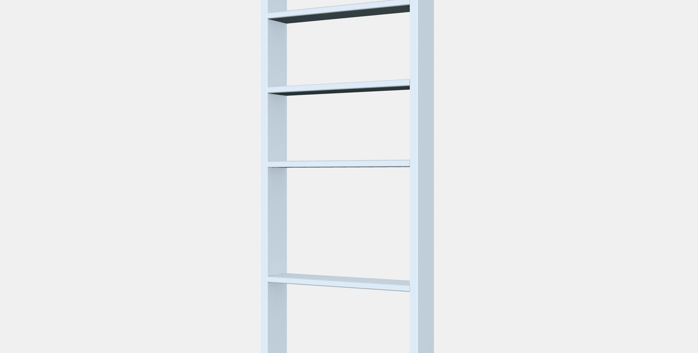 HEMNES Wall shelf 3D model_7