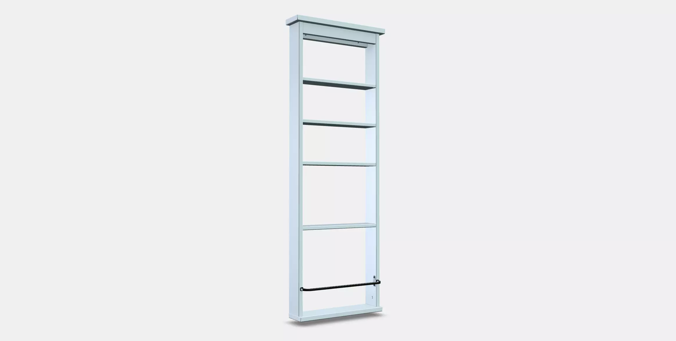 HEMNES Wall shelf 3D model_0