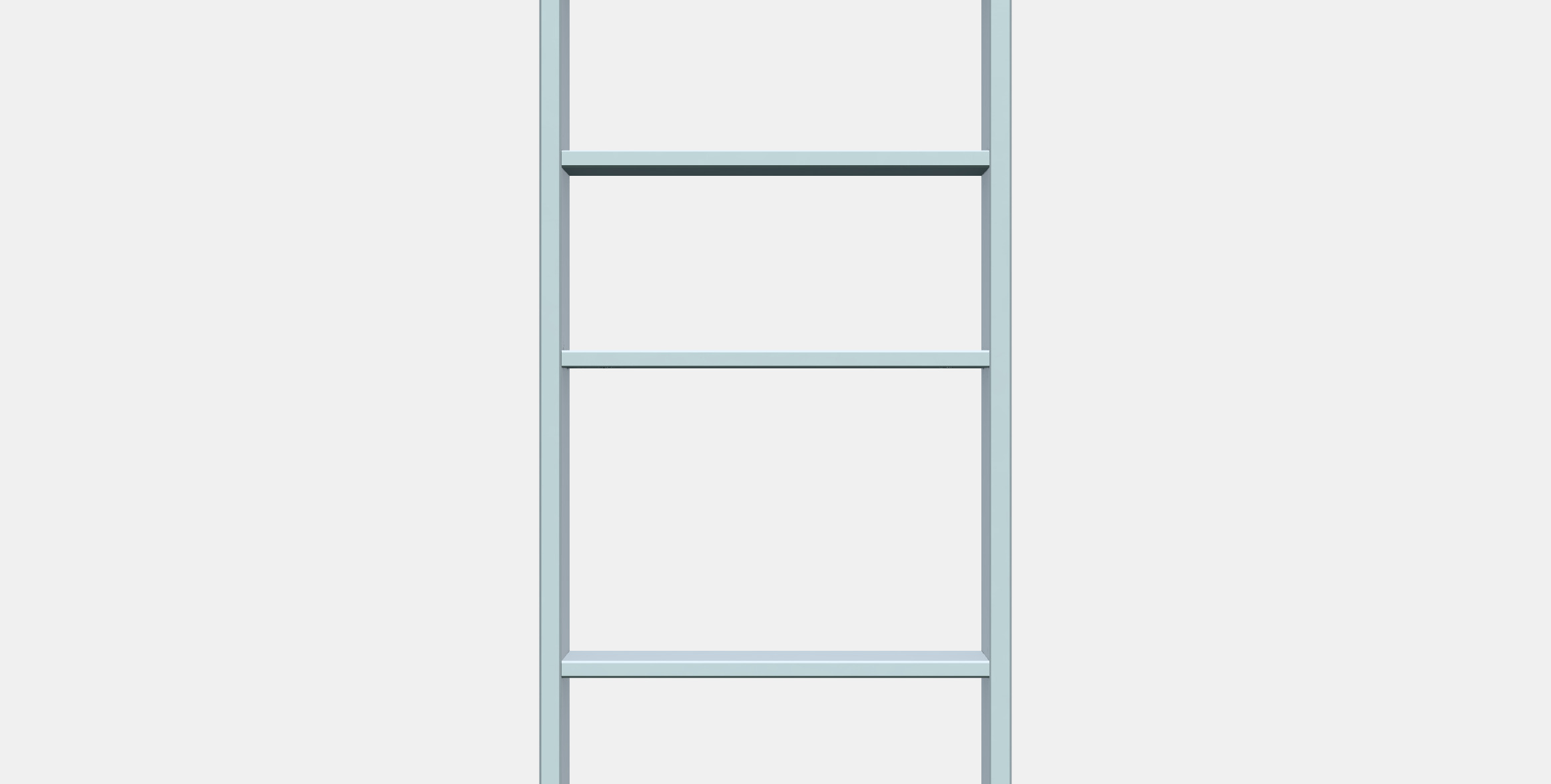 HEMNES Wall shelf 3D model_11