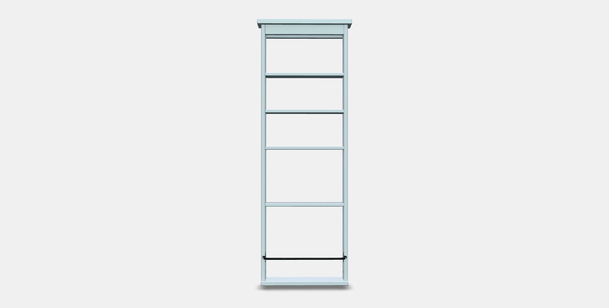 HEMNES Wall shelf 3D model_10