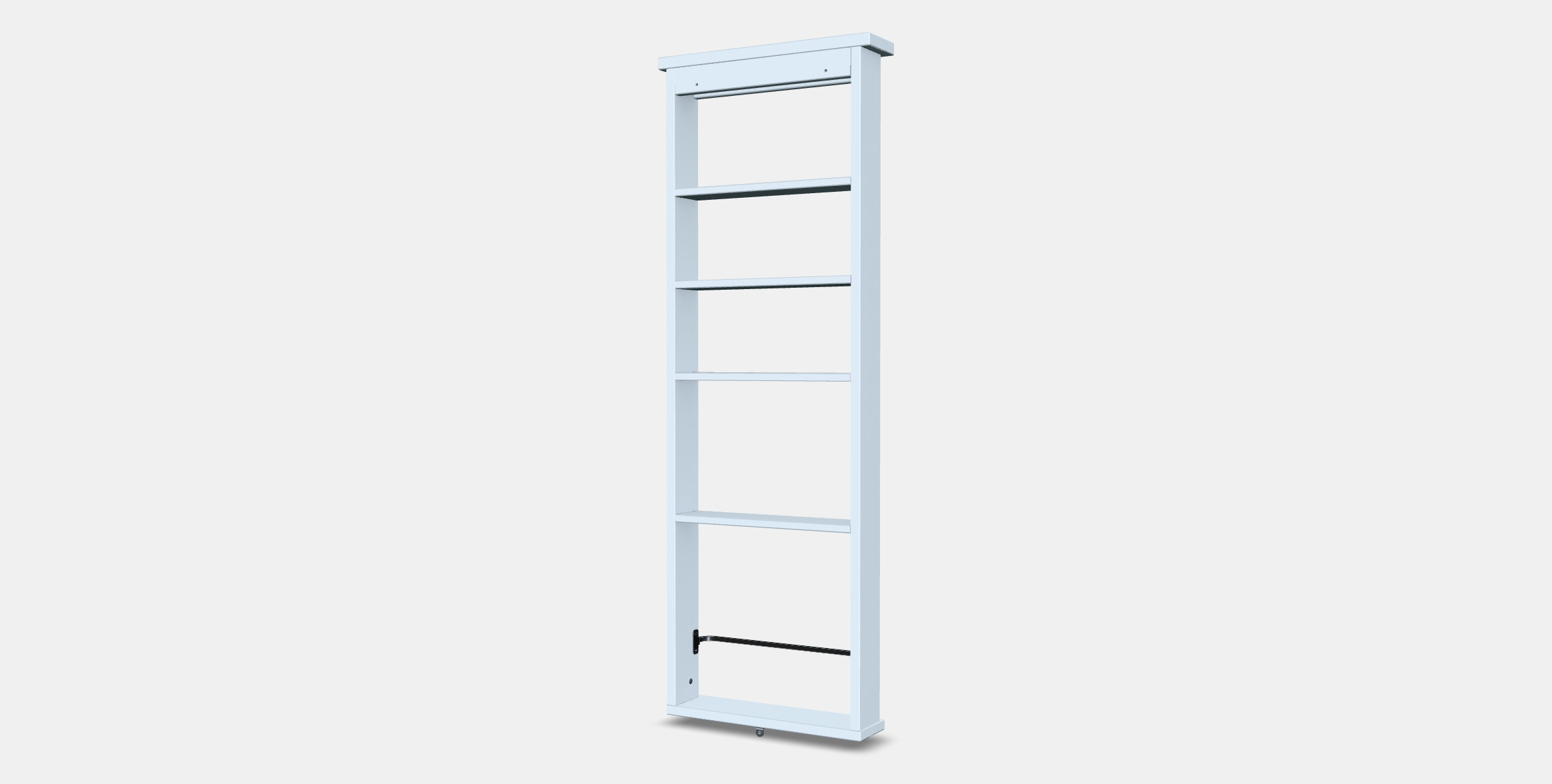 HEMNES Wall shelf 3D model_5