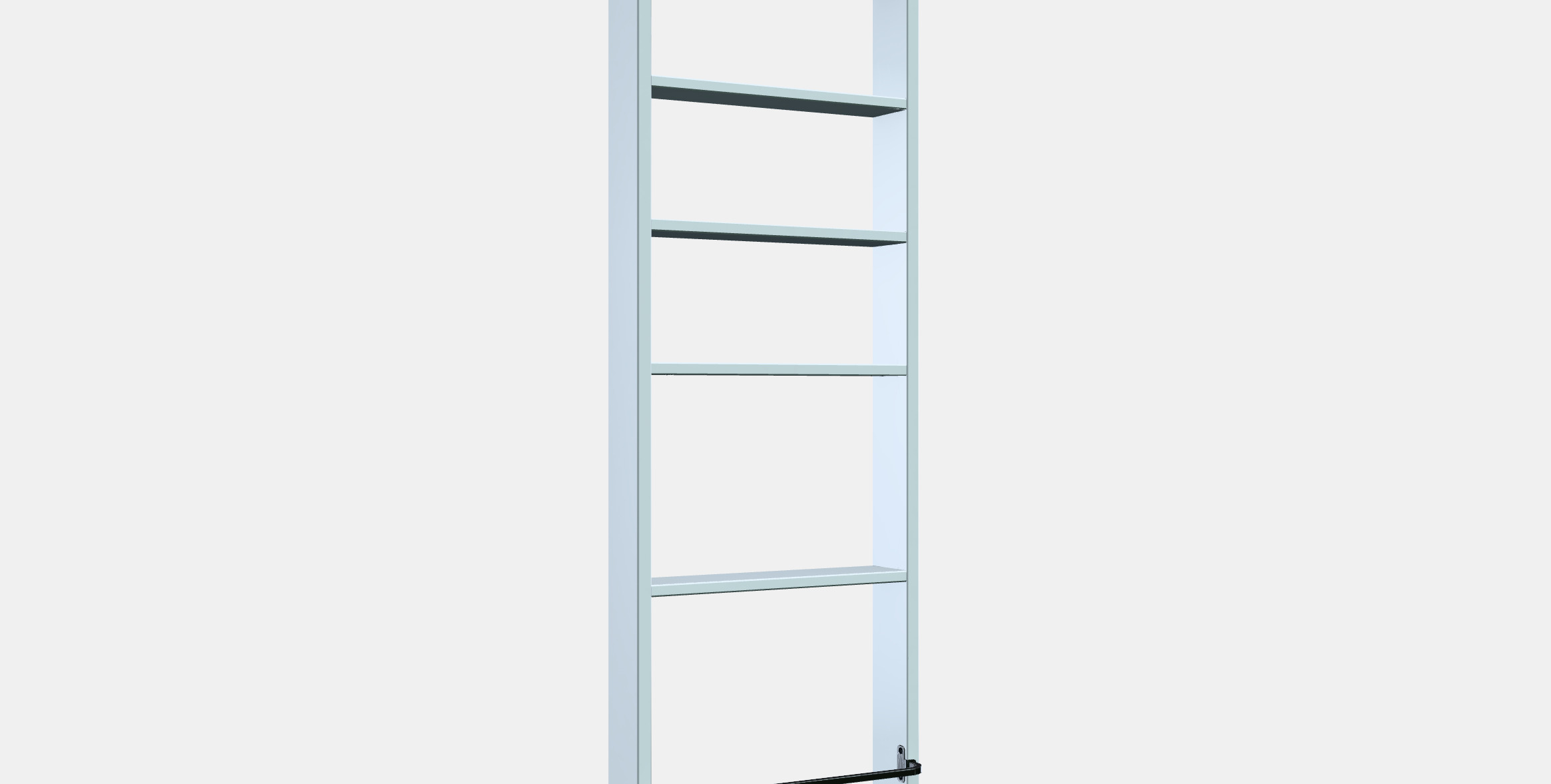 HEMNES Wall shelf 3D model_9