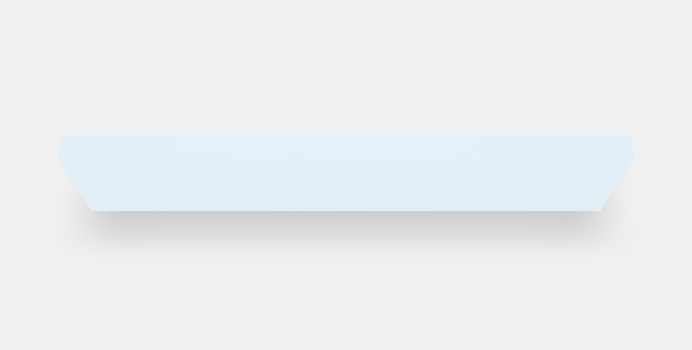 LACK Wall shelf 6 Low-poly 3D model_4