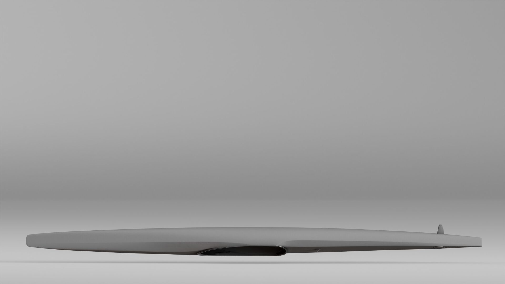 001603 Raw 3D Scan of a Kayak  Full Scale Canoe Hull 3D print model_13