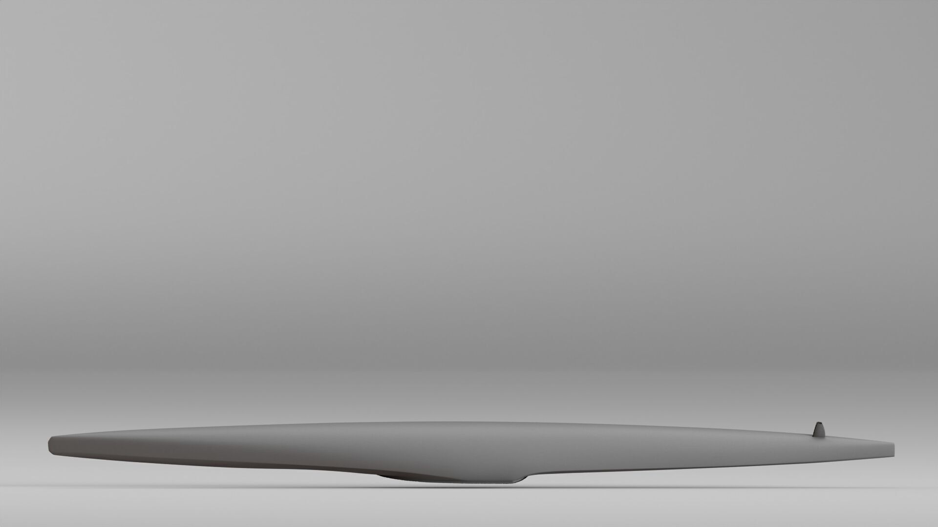 001603 Raw 3D Scan of a Kayak  Full Scale Canoe Hull 3D print model_11