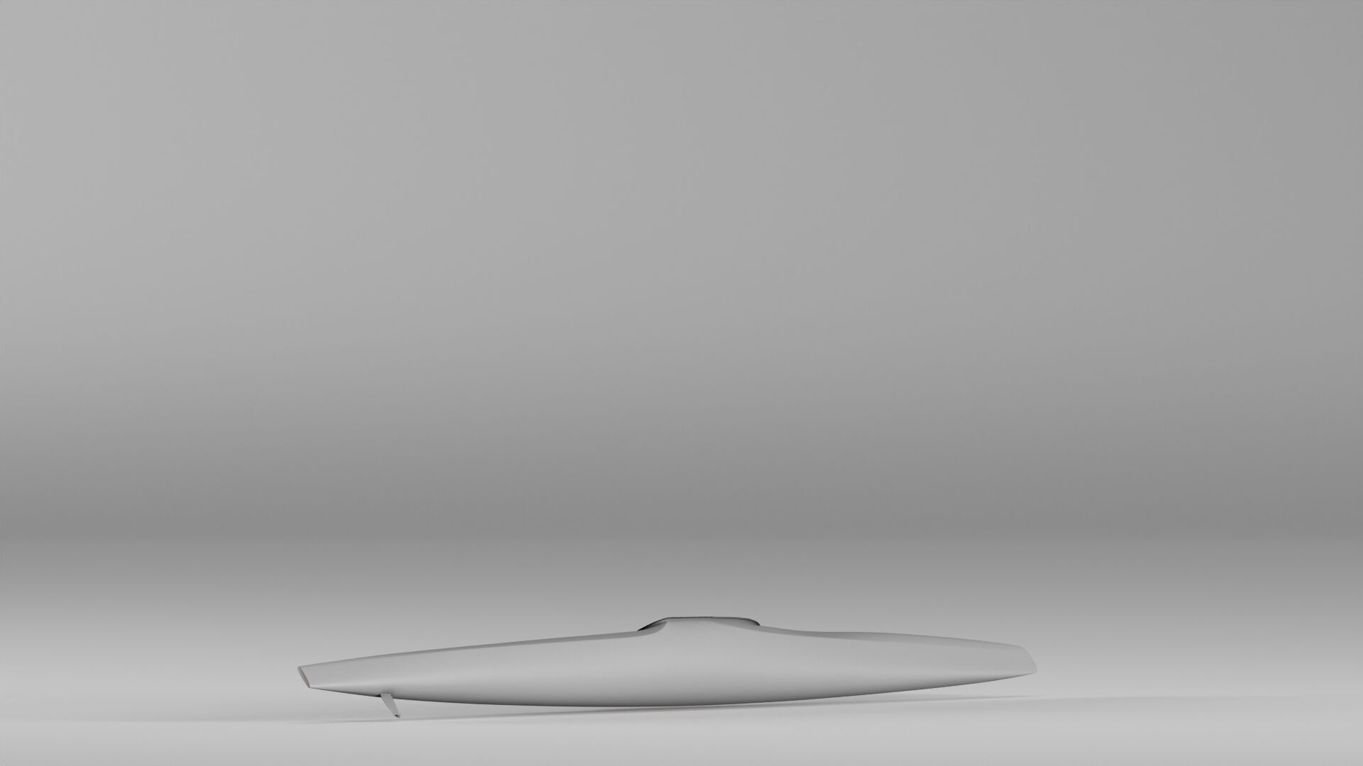 001603 Raw 3D Scan of a Kayak  Full Scale Canoe Hull 3D print model_12