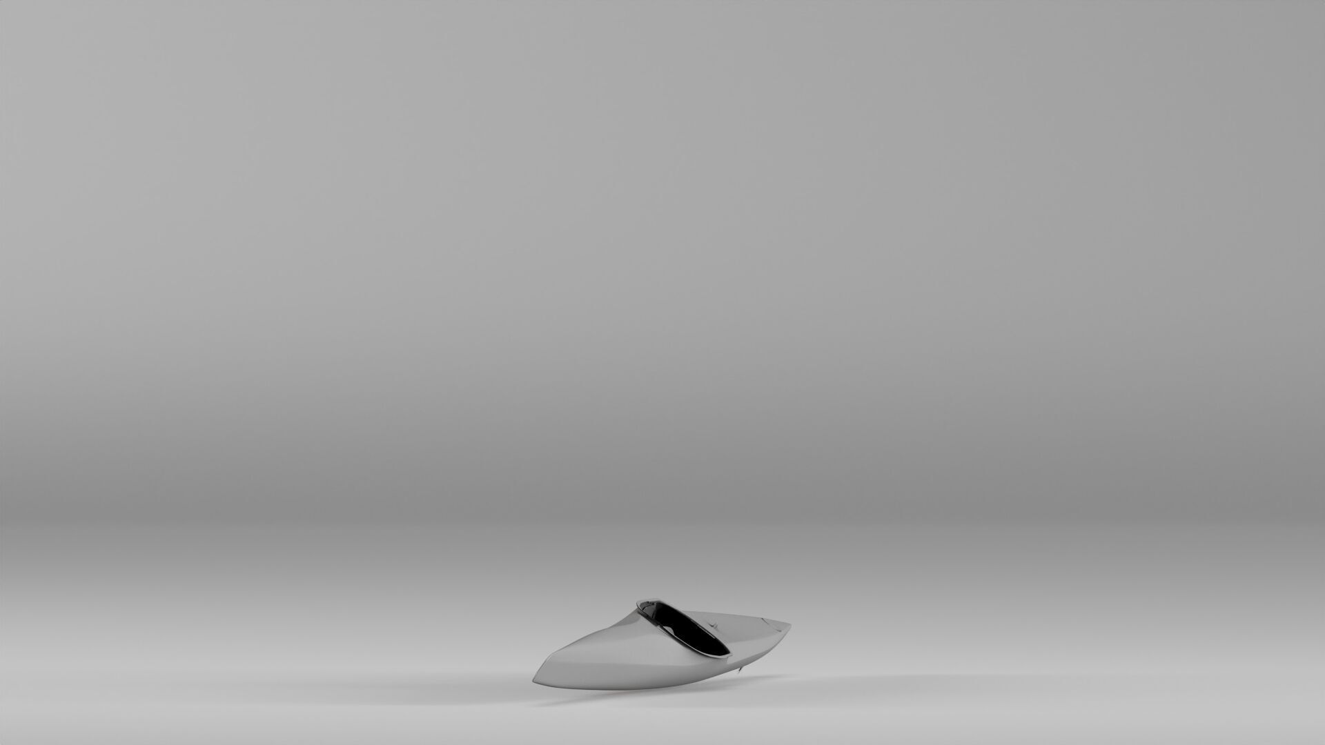 001603 Raw 3D Scan of a Kayak  Full Scale Canoe Hull 3D print model_6