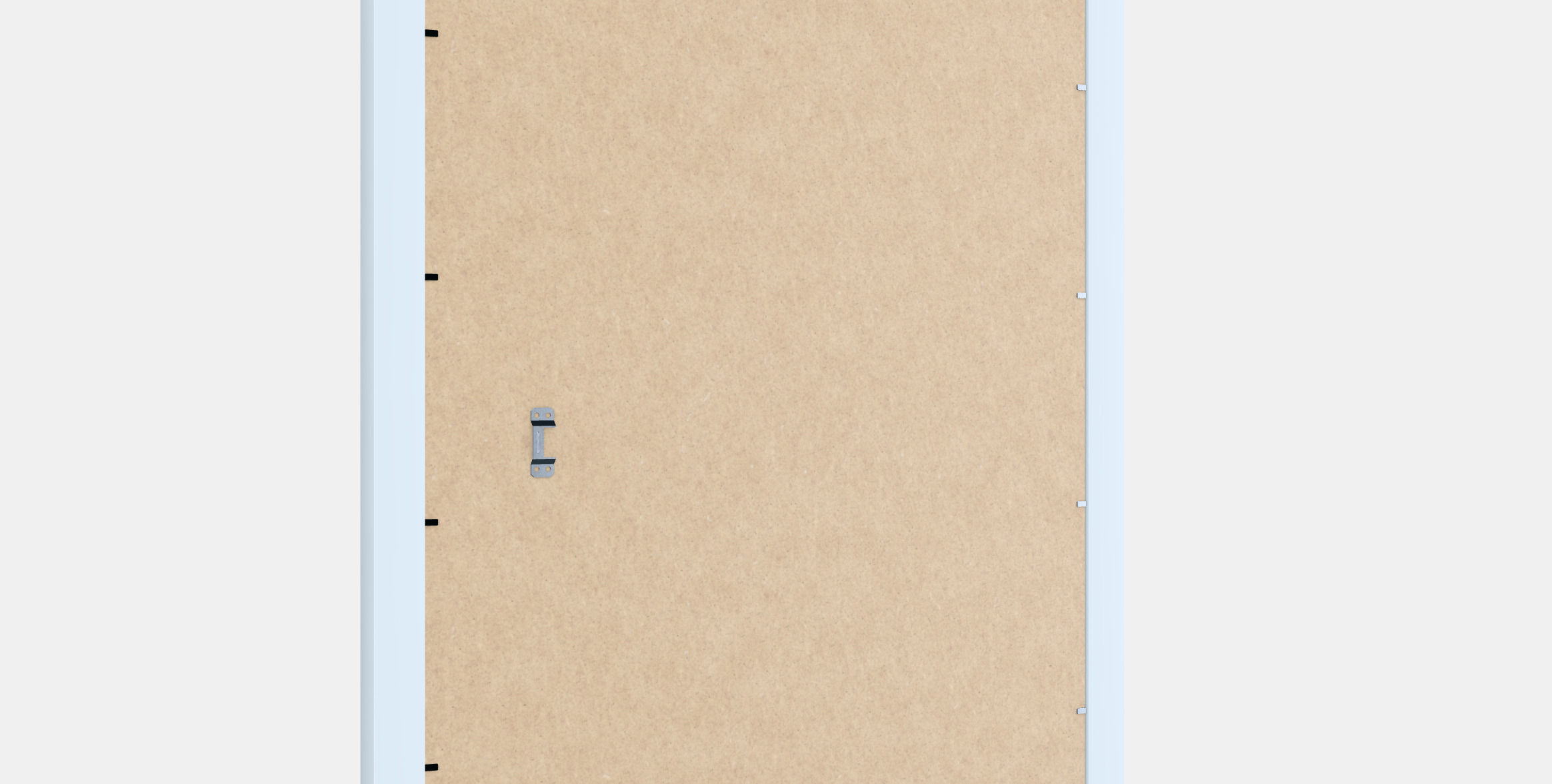 EDSBRUK Frame and frame board Low-poly 3D model_9