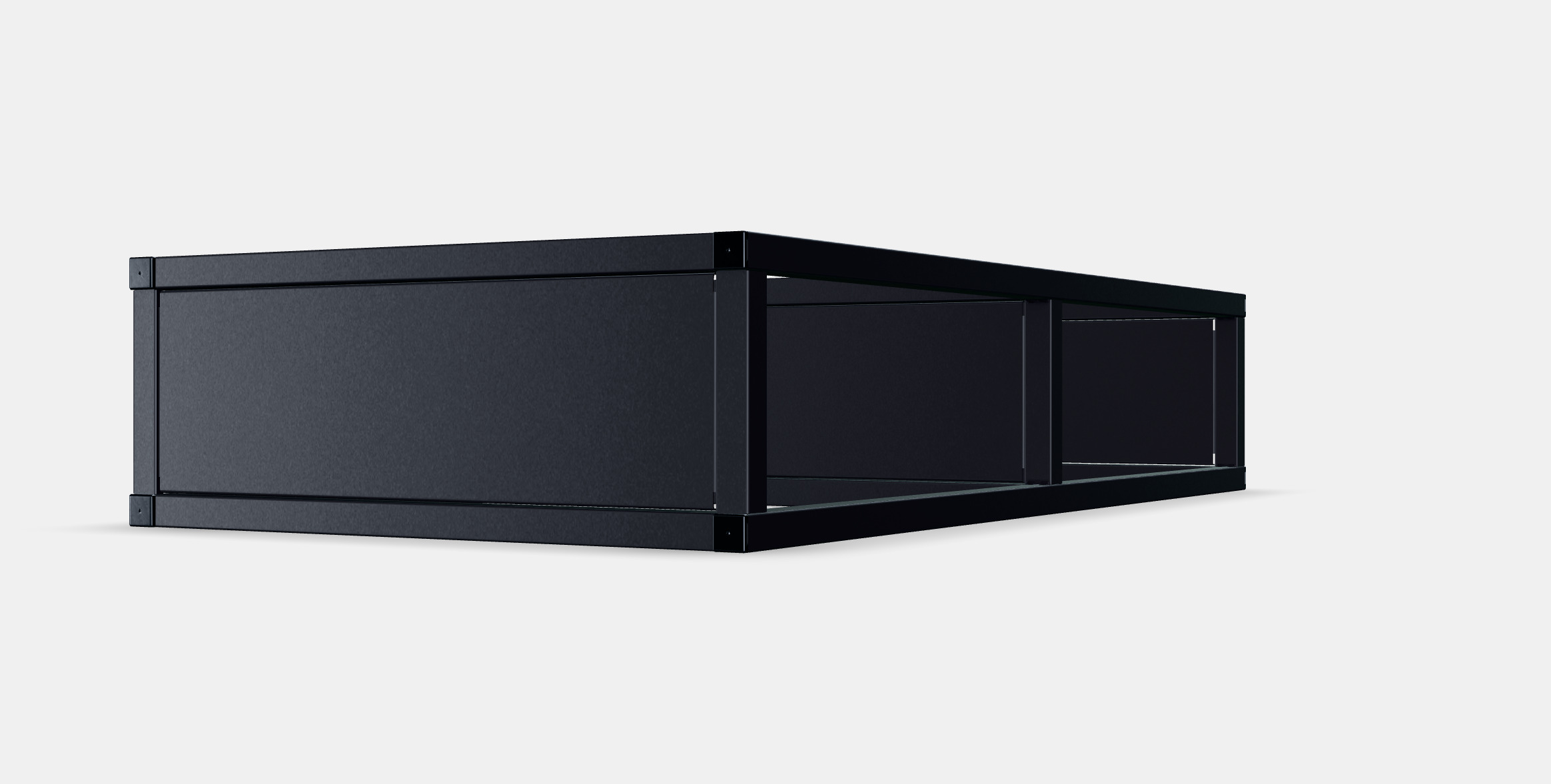 ENHET wall structure with shelves 3D model_4