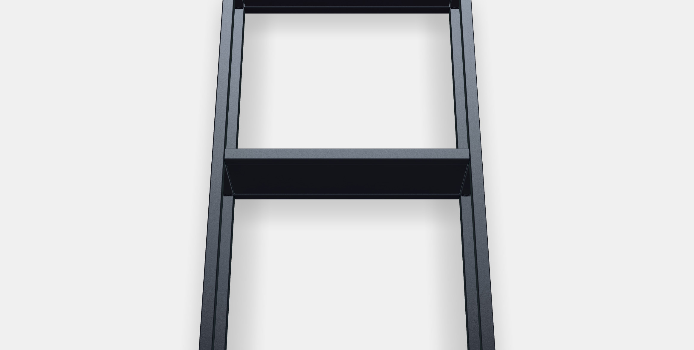 ENHET wall structure with shelves 3D model_3