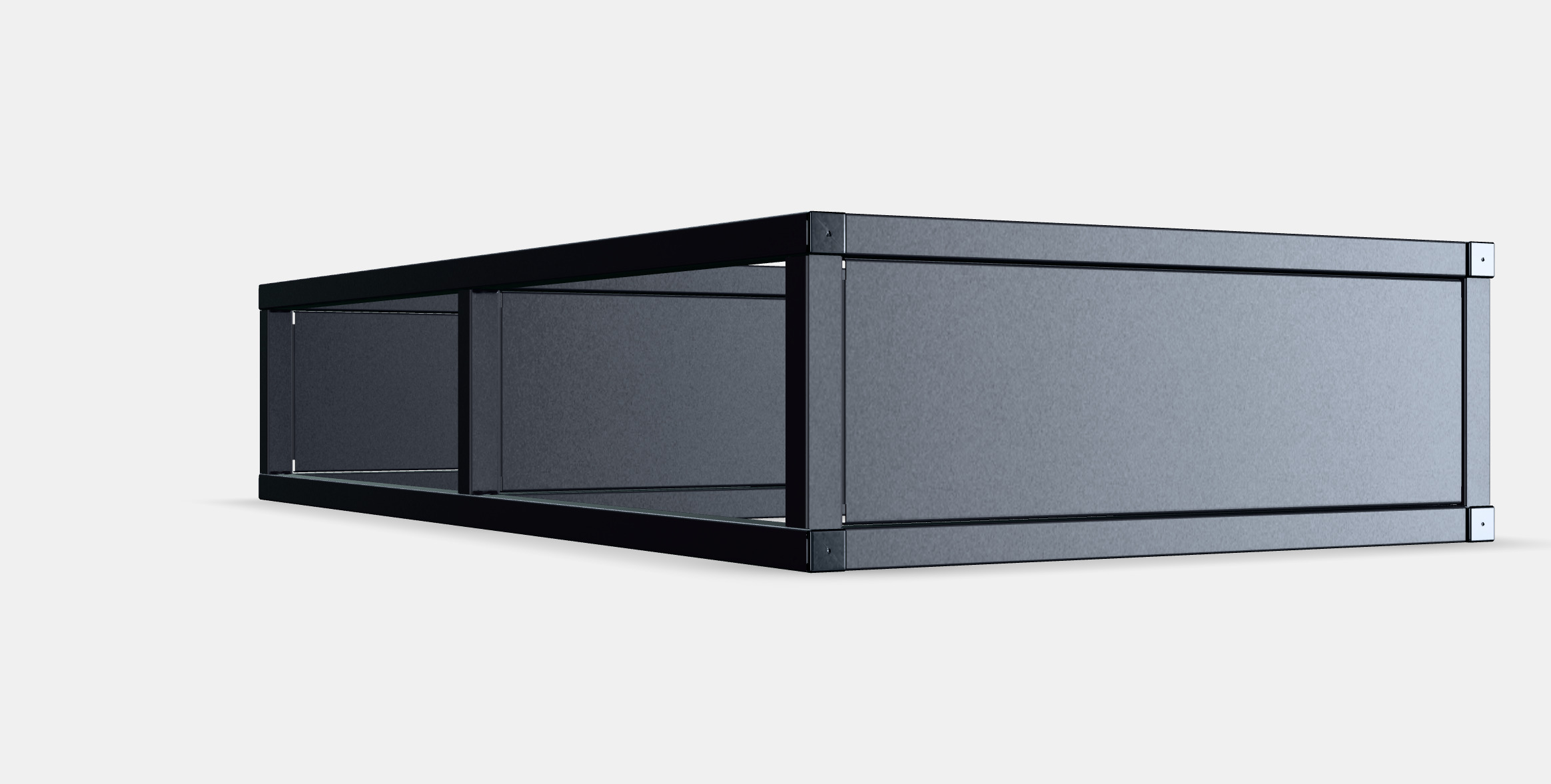 ENHET wall structure with shelves 3D model_5