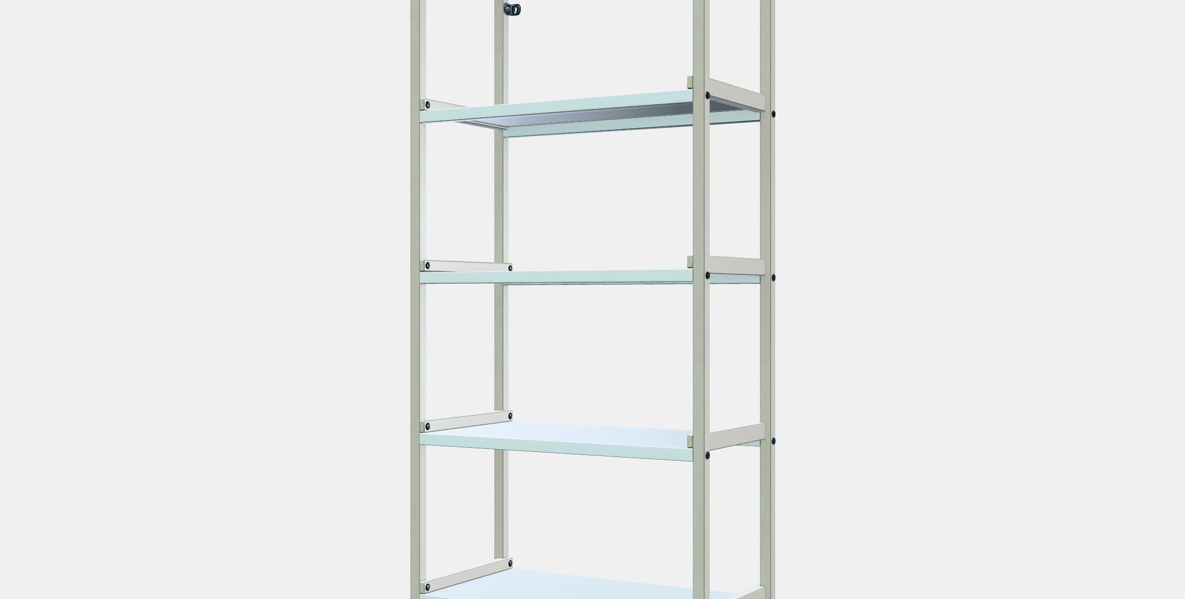 EKENABBEN Open shelving unit 1 3D model_13