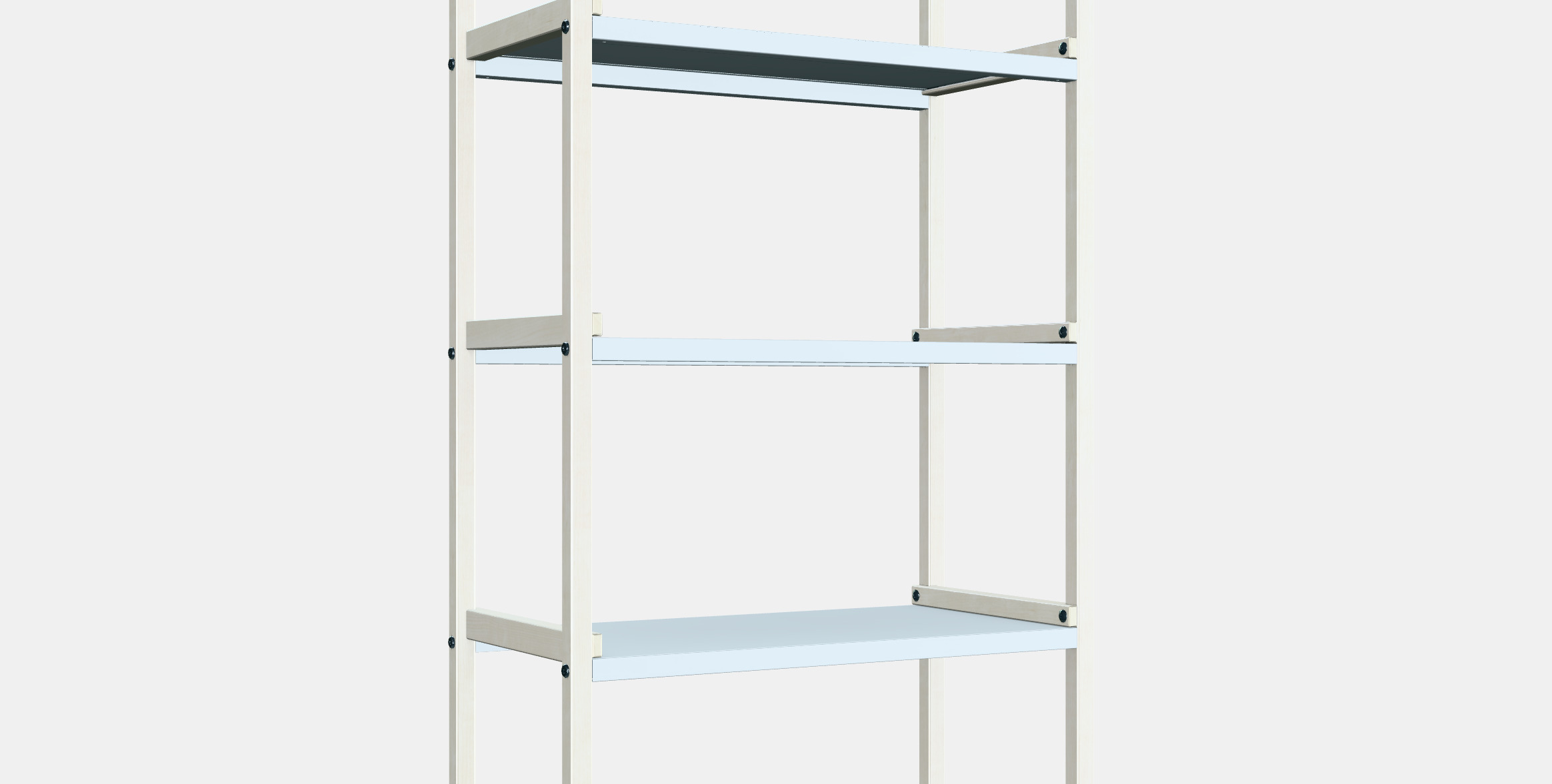 EKENABBEN Open shelving unit 1 3D model_6