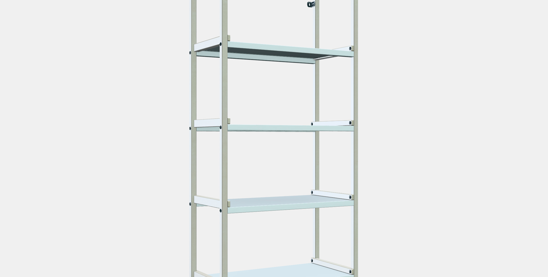 EKENABBEN Open shelving unit 1 3D model_7