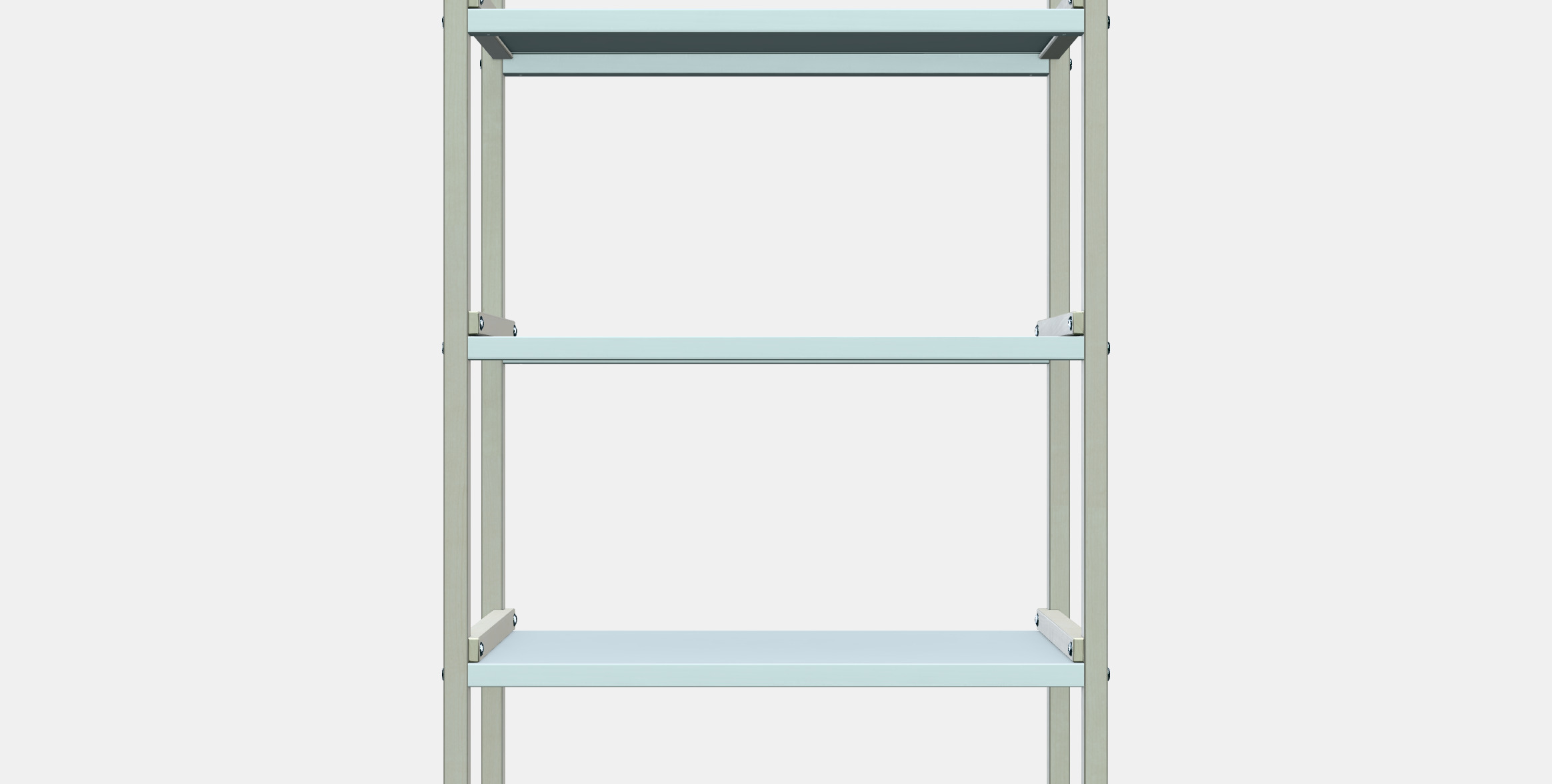 EKENABBEN Open shelving unit 1 3D model_11