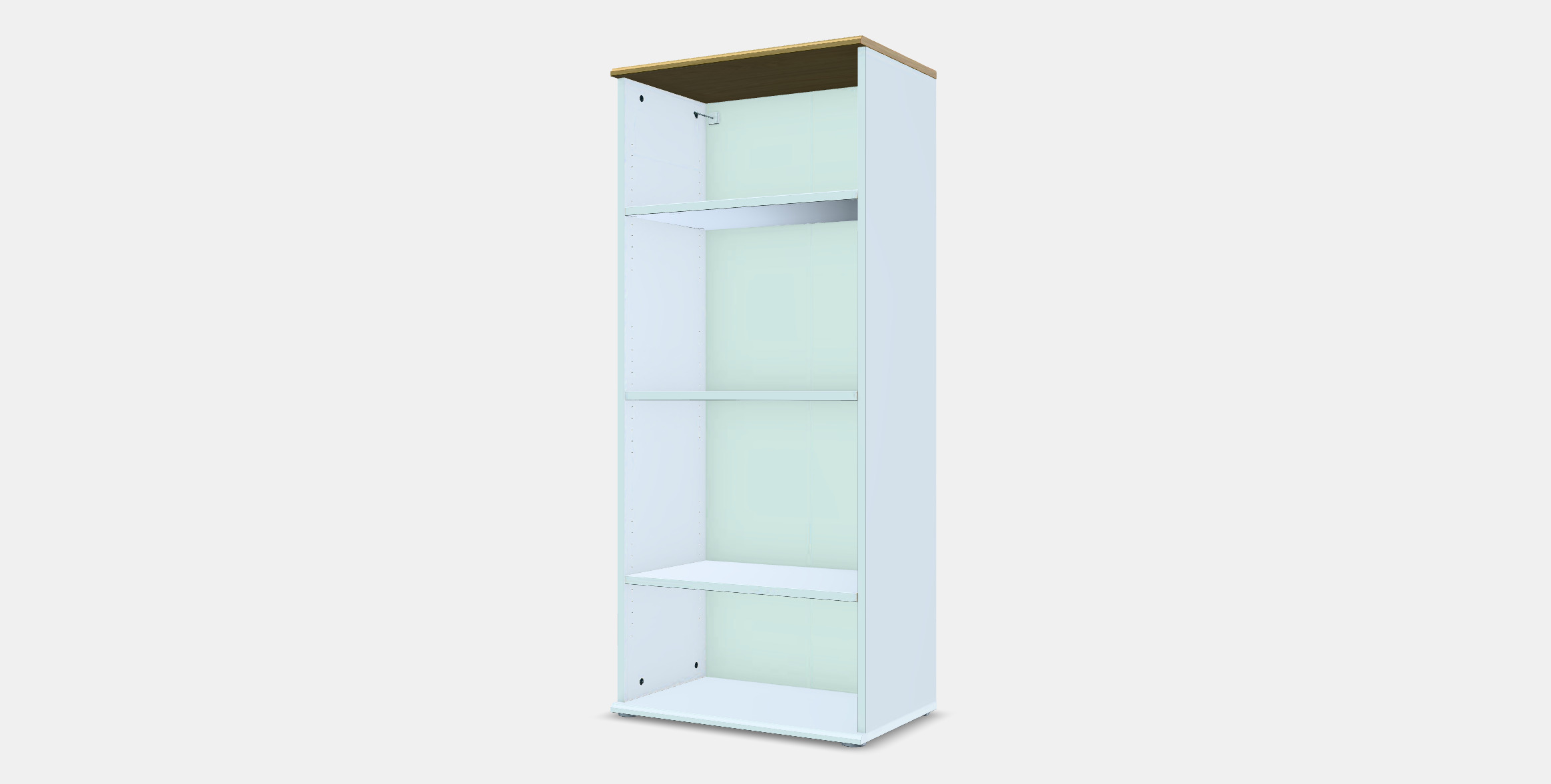 SKRUVBY Bookcase 3D model_12