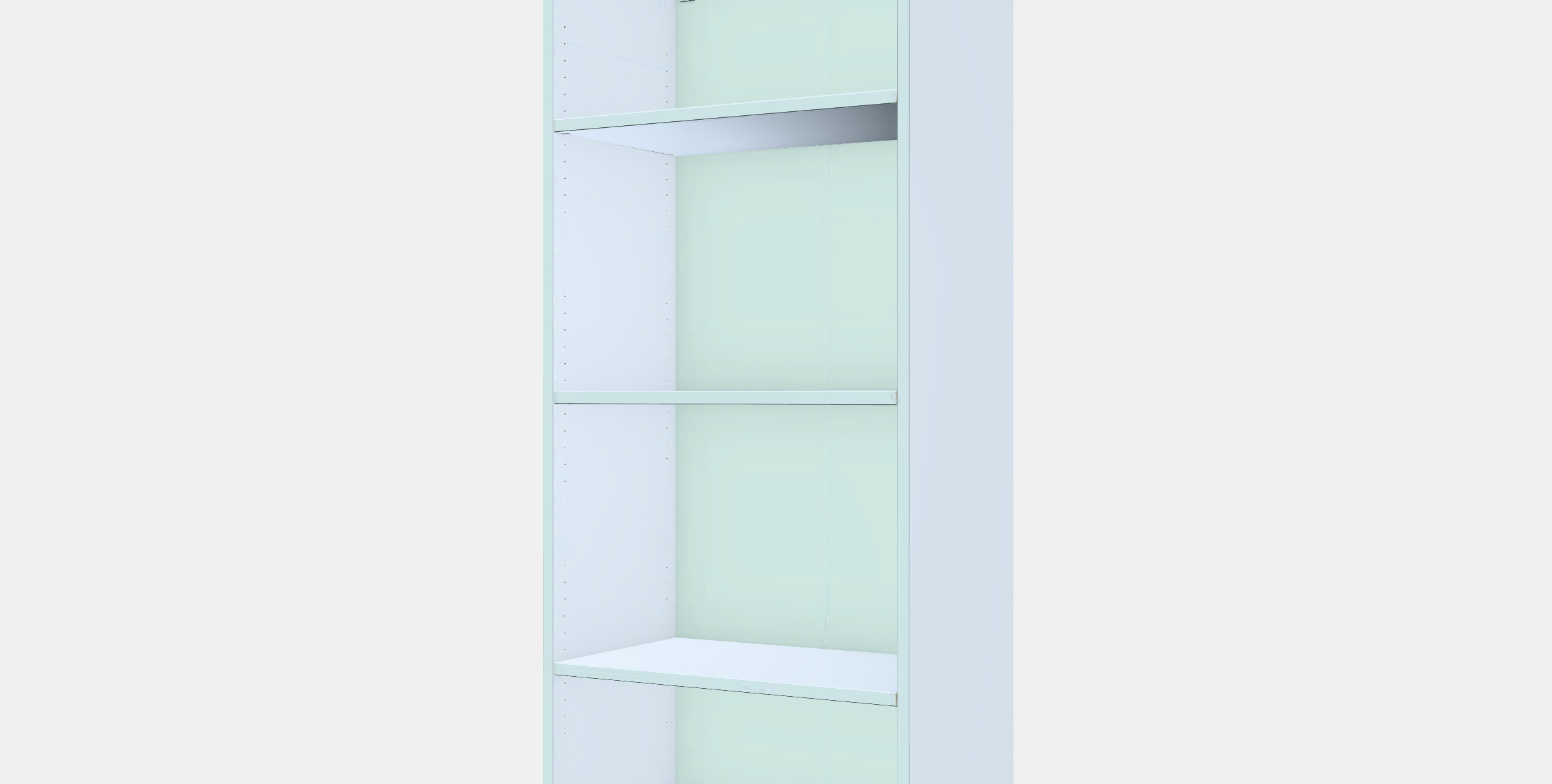 SKRUVBY Bookcase 3D model_13