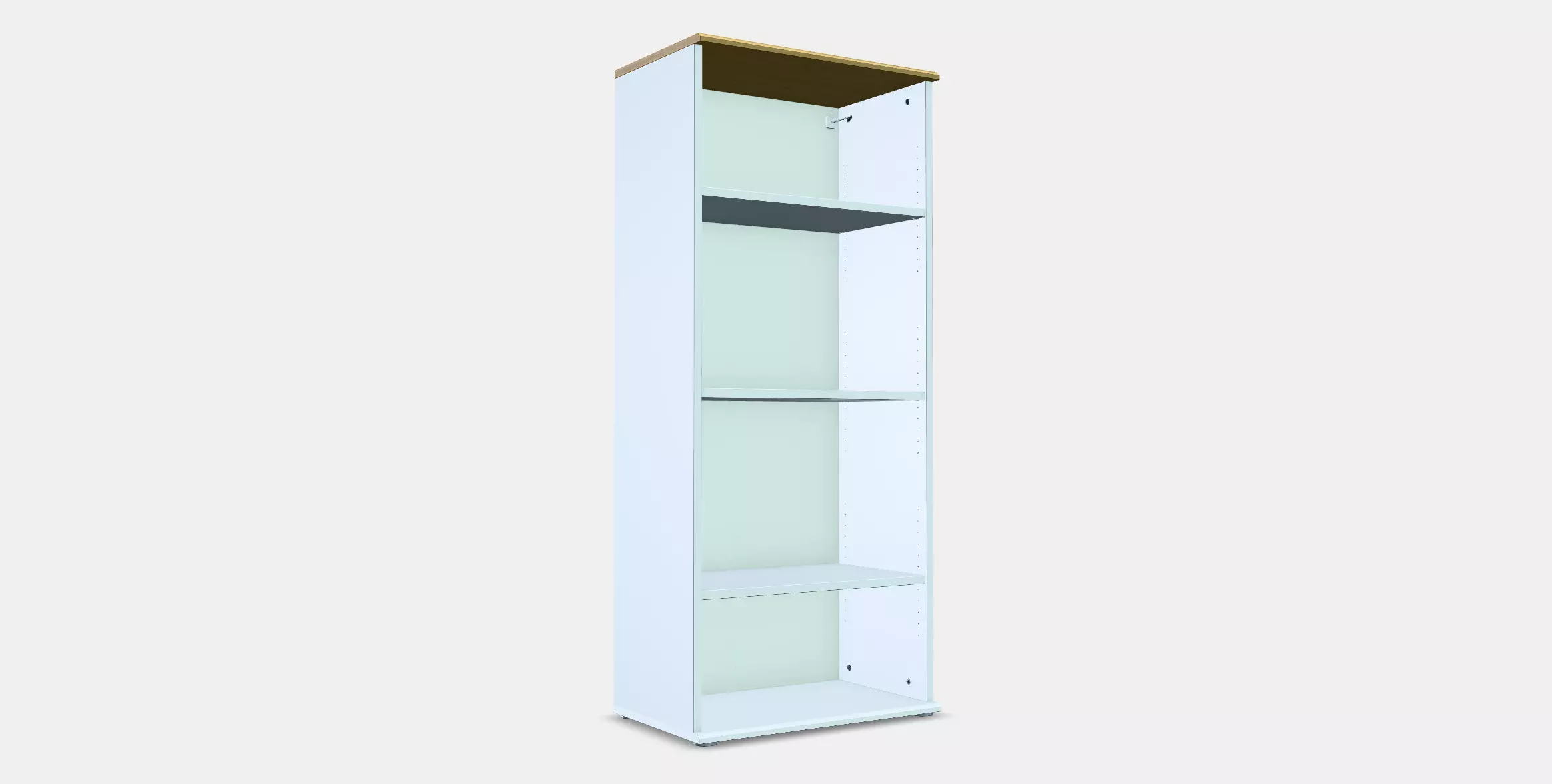 SKRUVBY Bookcase 3D model_0