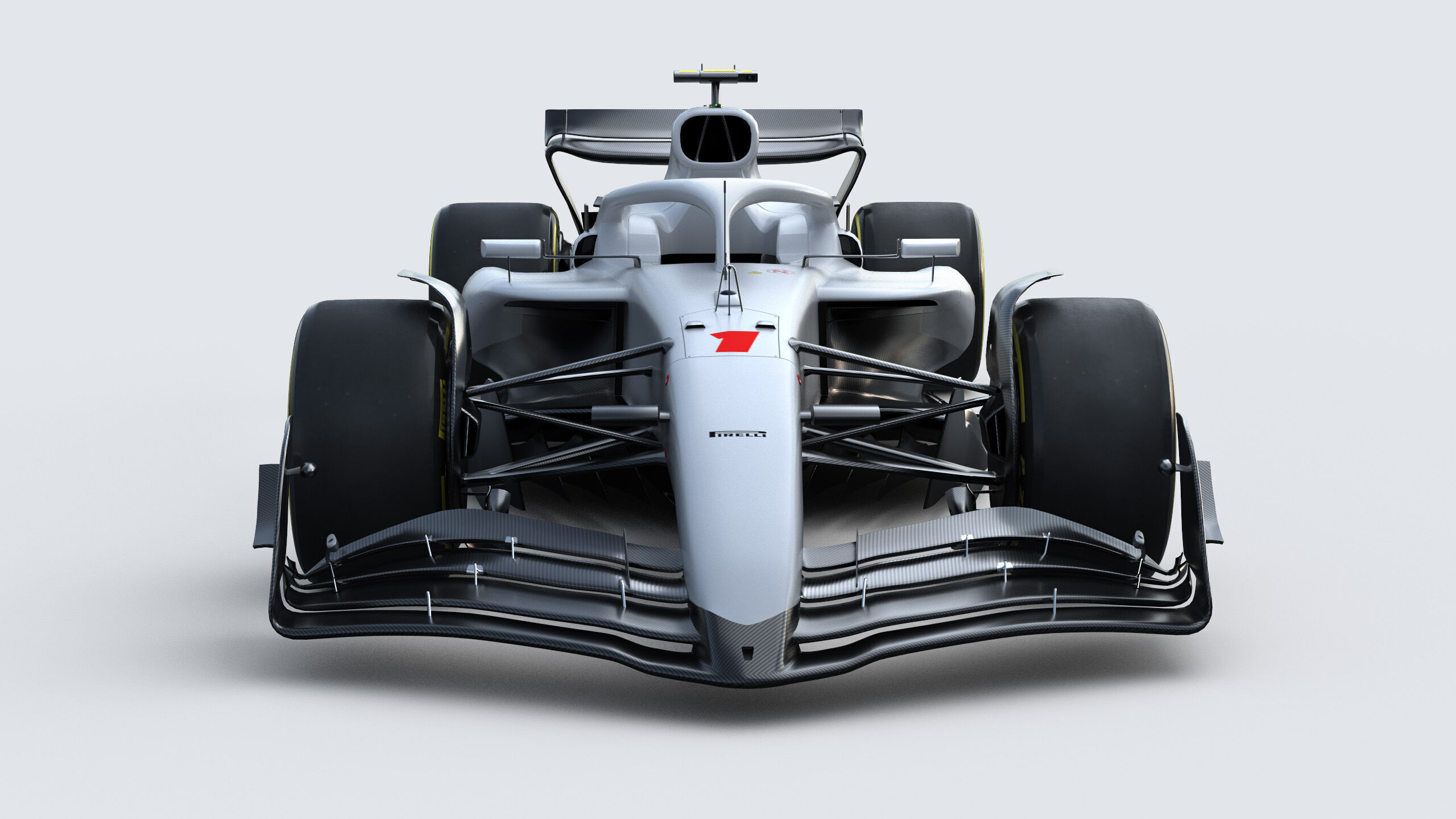 F1 Generic Car 2025 Template 3D model_3