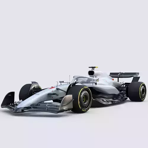 F1 Generic Car 2025 Template 3D model