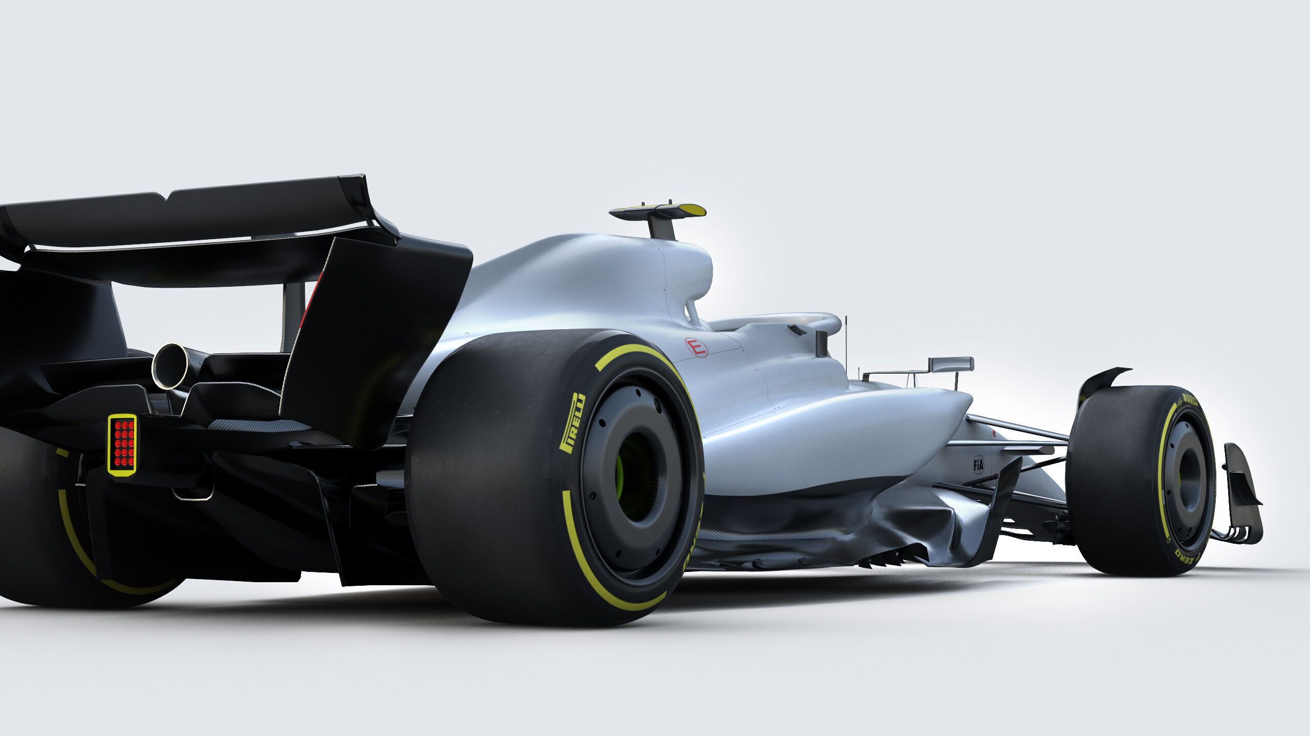 F1 Generic Car 2025 Template 3D model_22
