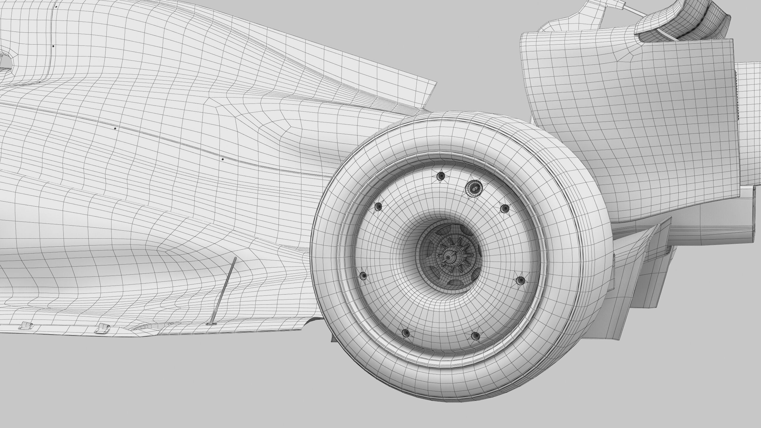 F1 Generic Car 2025 Template 3D model_20