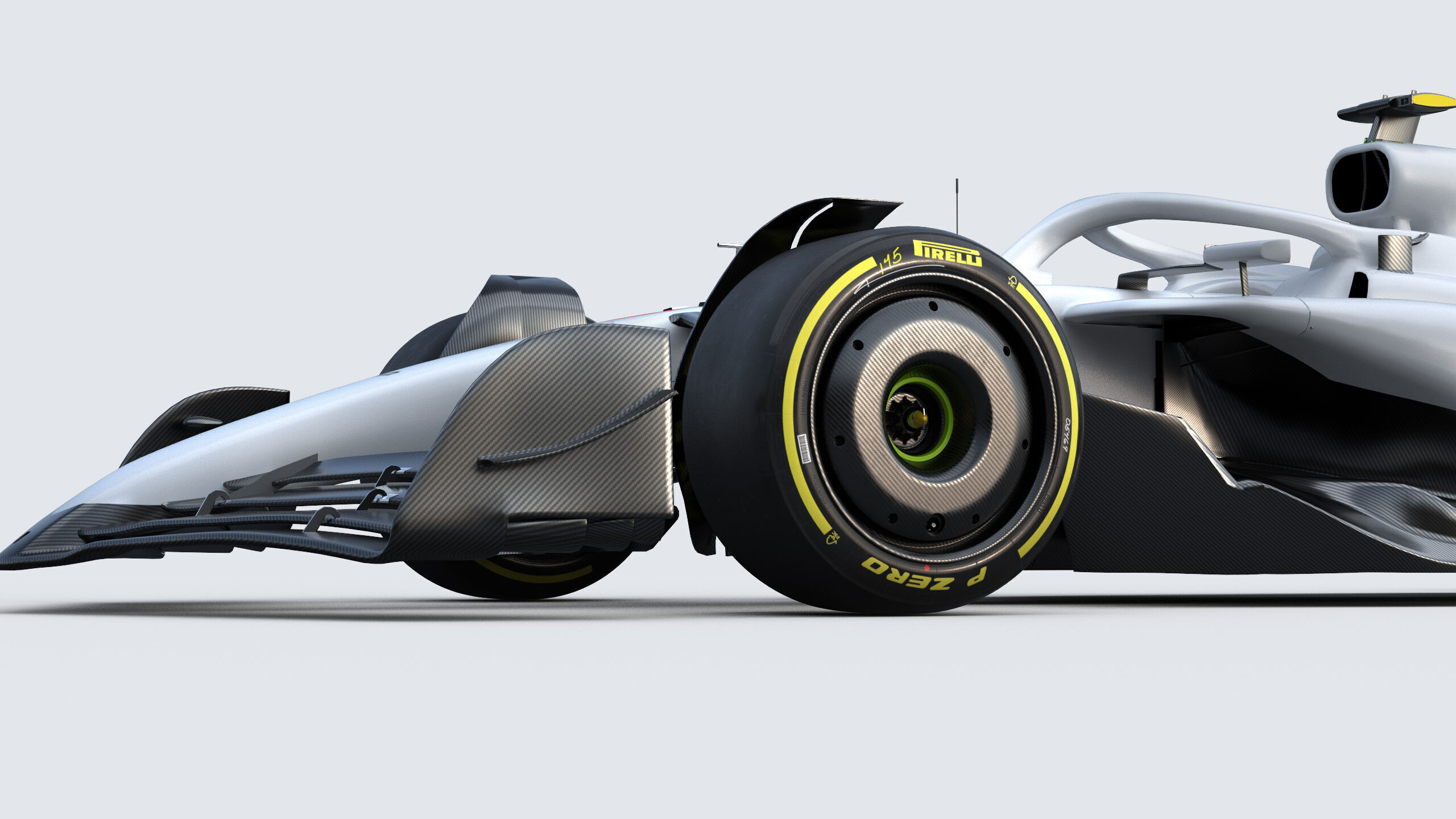 F1 Generic Car 2025 Template 3D model_2