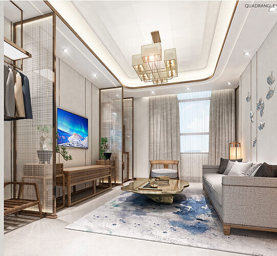 Hotel Room  3D model