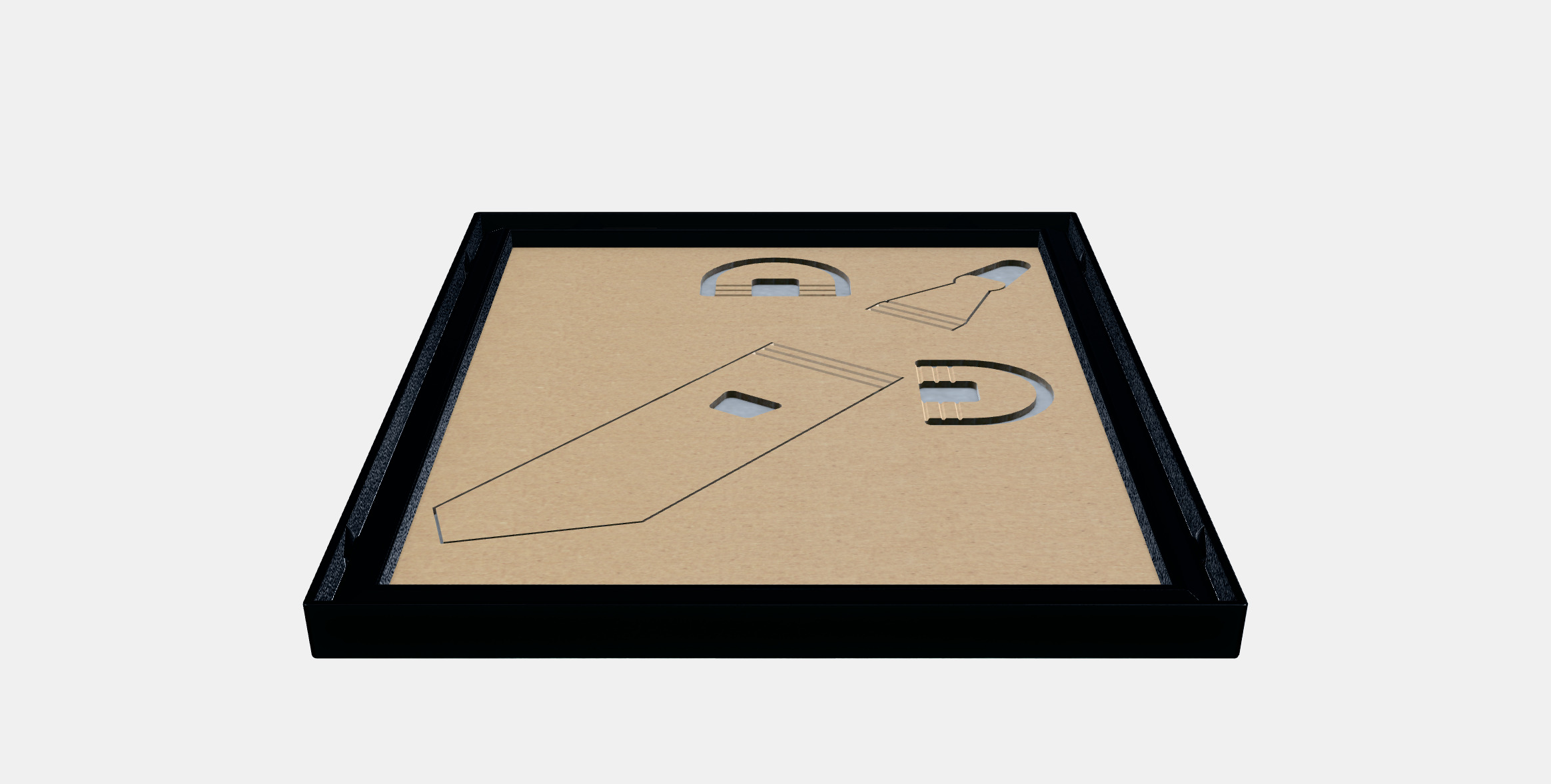 YLLEVAD picture frame 1 Low-poly 3D model_5