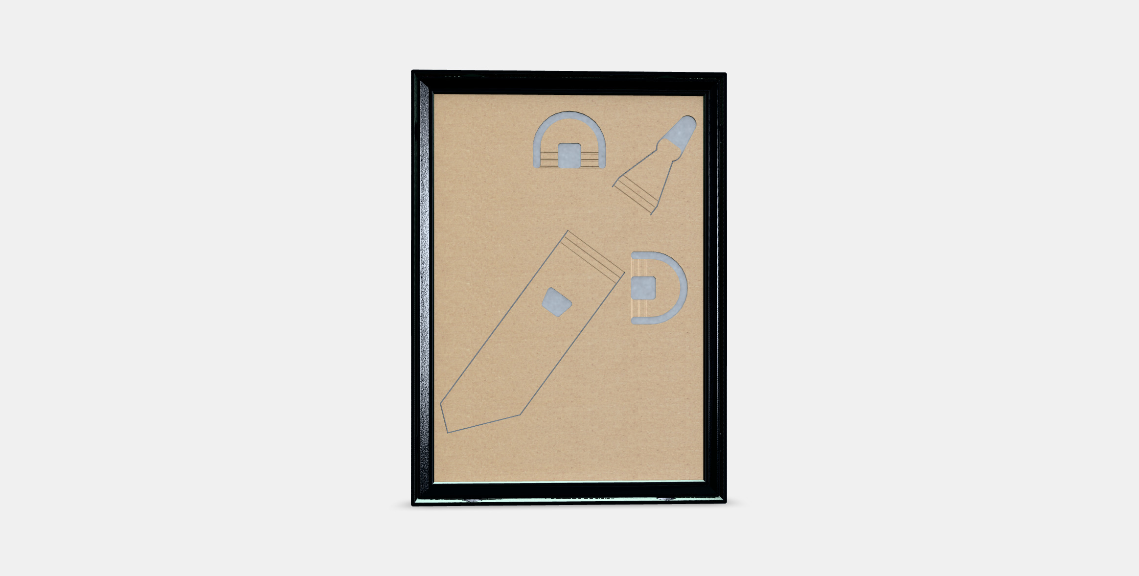 YLLEVAD picture frame 1 Low-poly 3D model_13