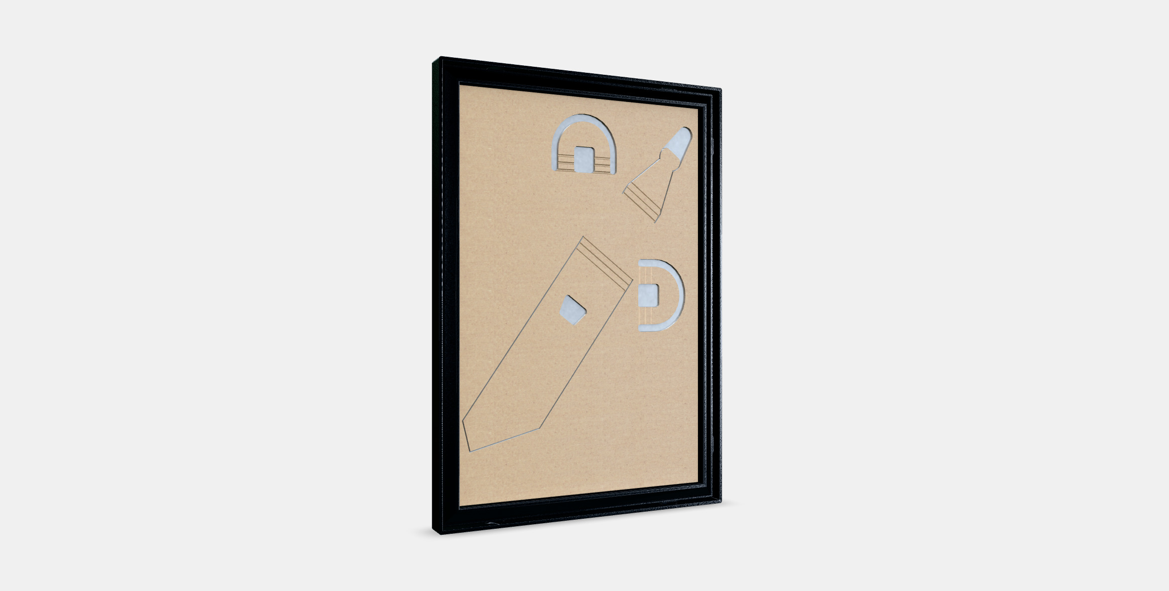 YLLEVAD picture frame 1 Low-poly 3D model_15