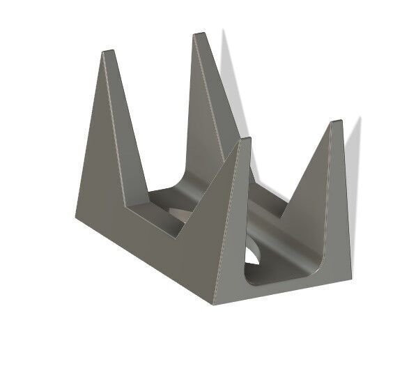 Laptop Stand Vertical 3D print model_1