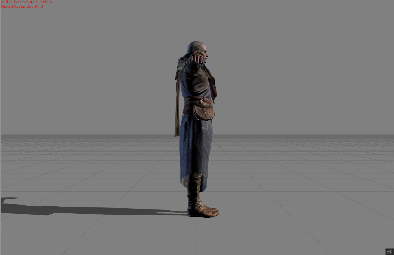 The Witcher Avallach Super Model 3D model_1